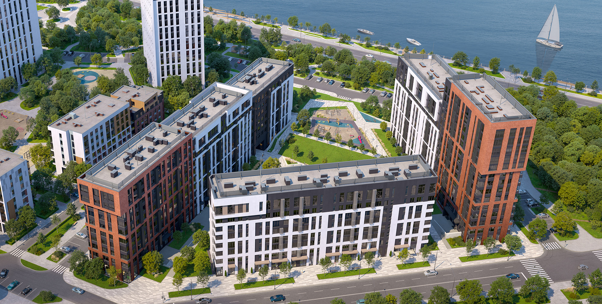 Жилой комплекс Nagatino i-Land — Изображение №4 — 3D на Dprofile