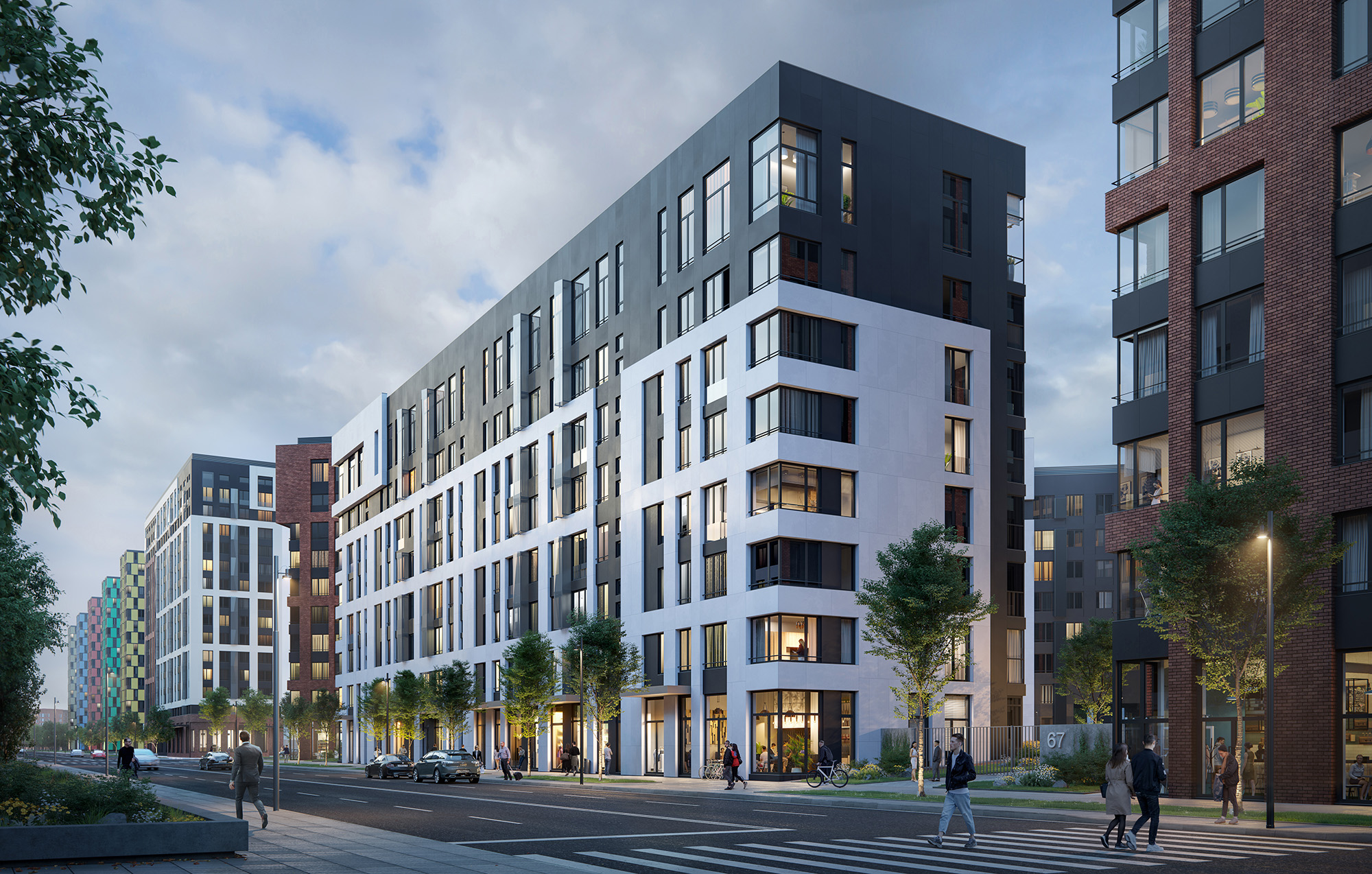 Жилой комплекс Nagatino i-Land — Изображение №7 — 3D на Dprofile