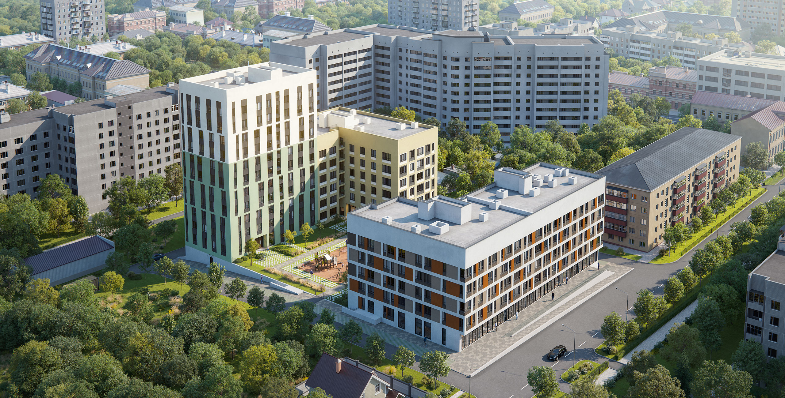 Жилой комплекс Olivia — Изображение №2 — 3D на Dprofile