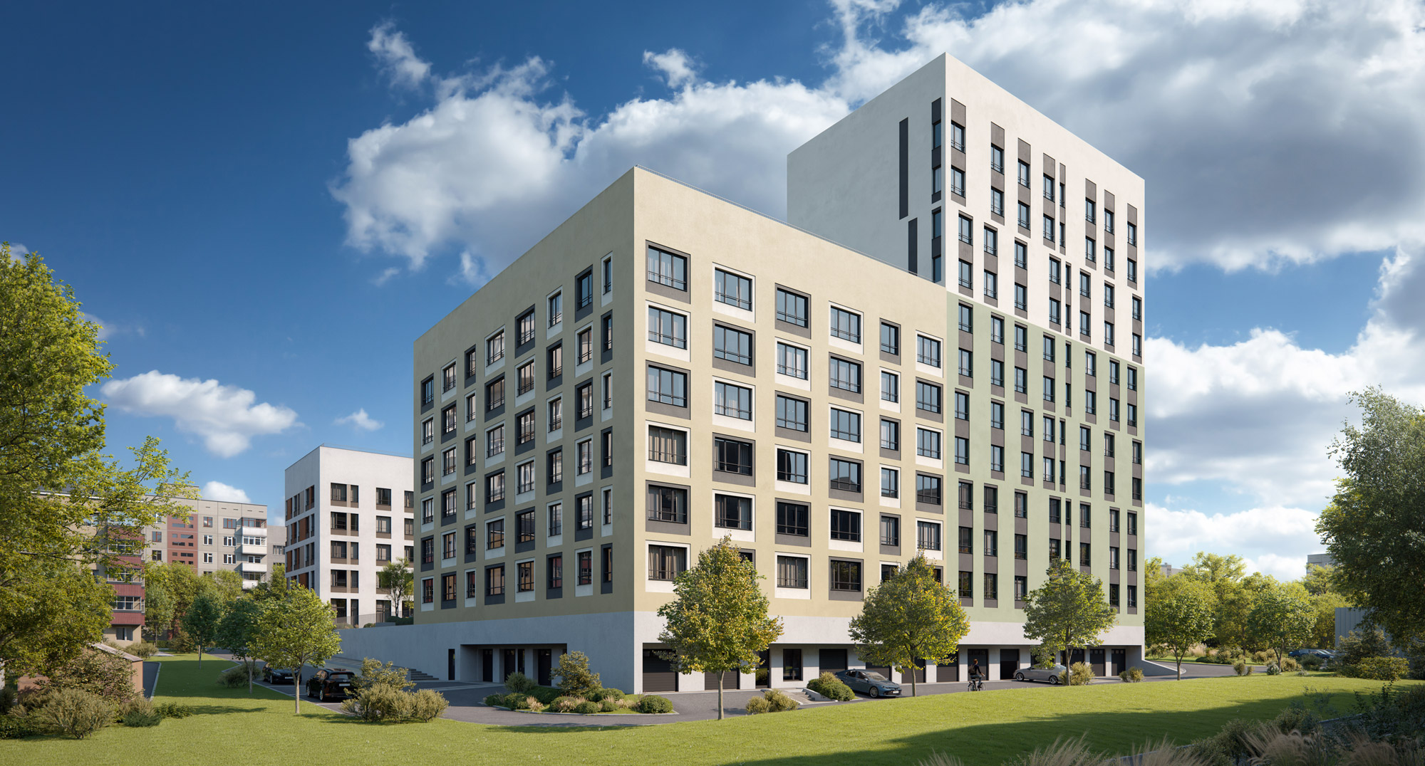 Жилой комплекс Olivia — Изображение №7 — 3D на Dprofile