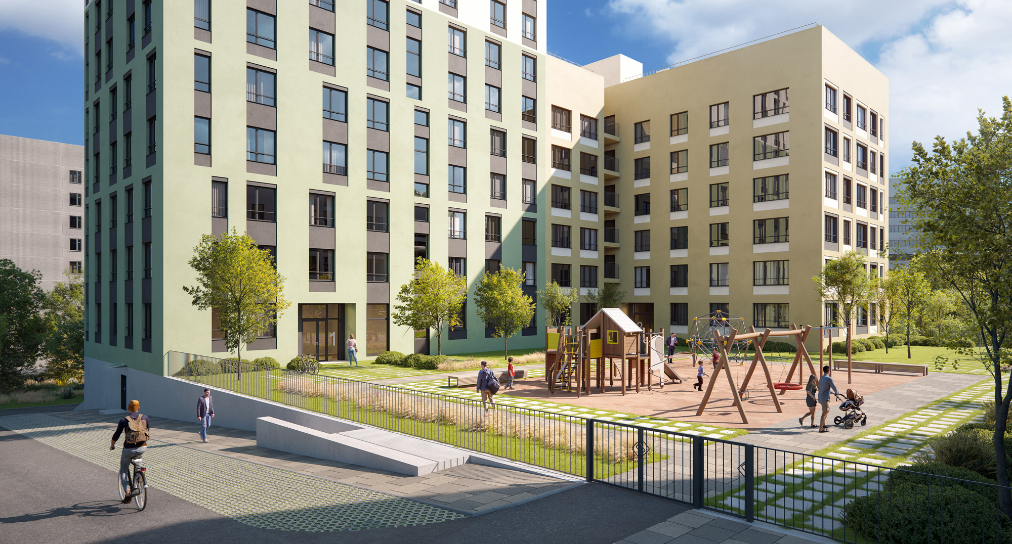 Жилой комплекс Olivia — Изображение №6 — 3D на Dprofile