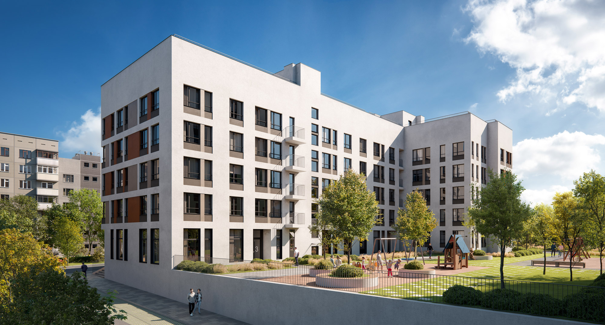 Жилой комплекс Olivia — Изображение №4 — 3D на Dprofile