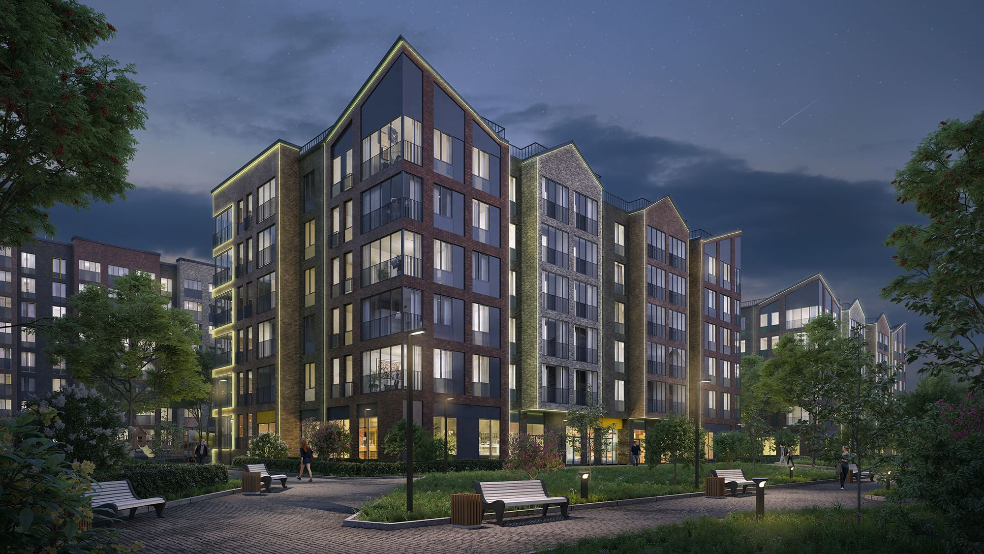 Жилой комплекс «Дивное» — Изображение №7 — 3D на Dprofile