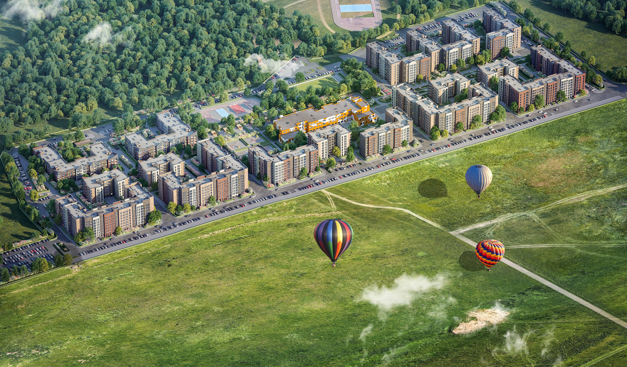 Жилой комплекс «Дивное» — Изображение №9 — 3D на Dprofile