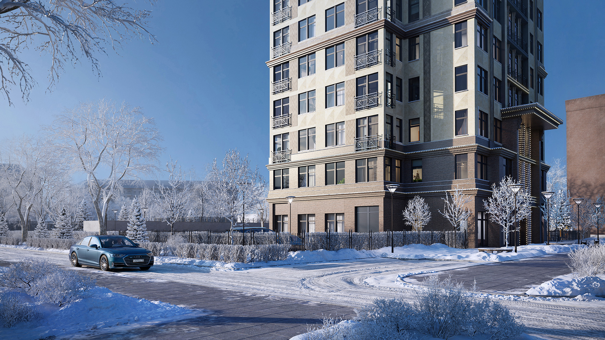 Жилой комплекс «Счастье на Ломоносовском» — Изображение №10 — 3D на Dprofile