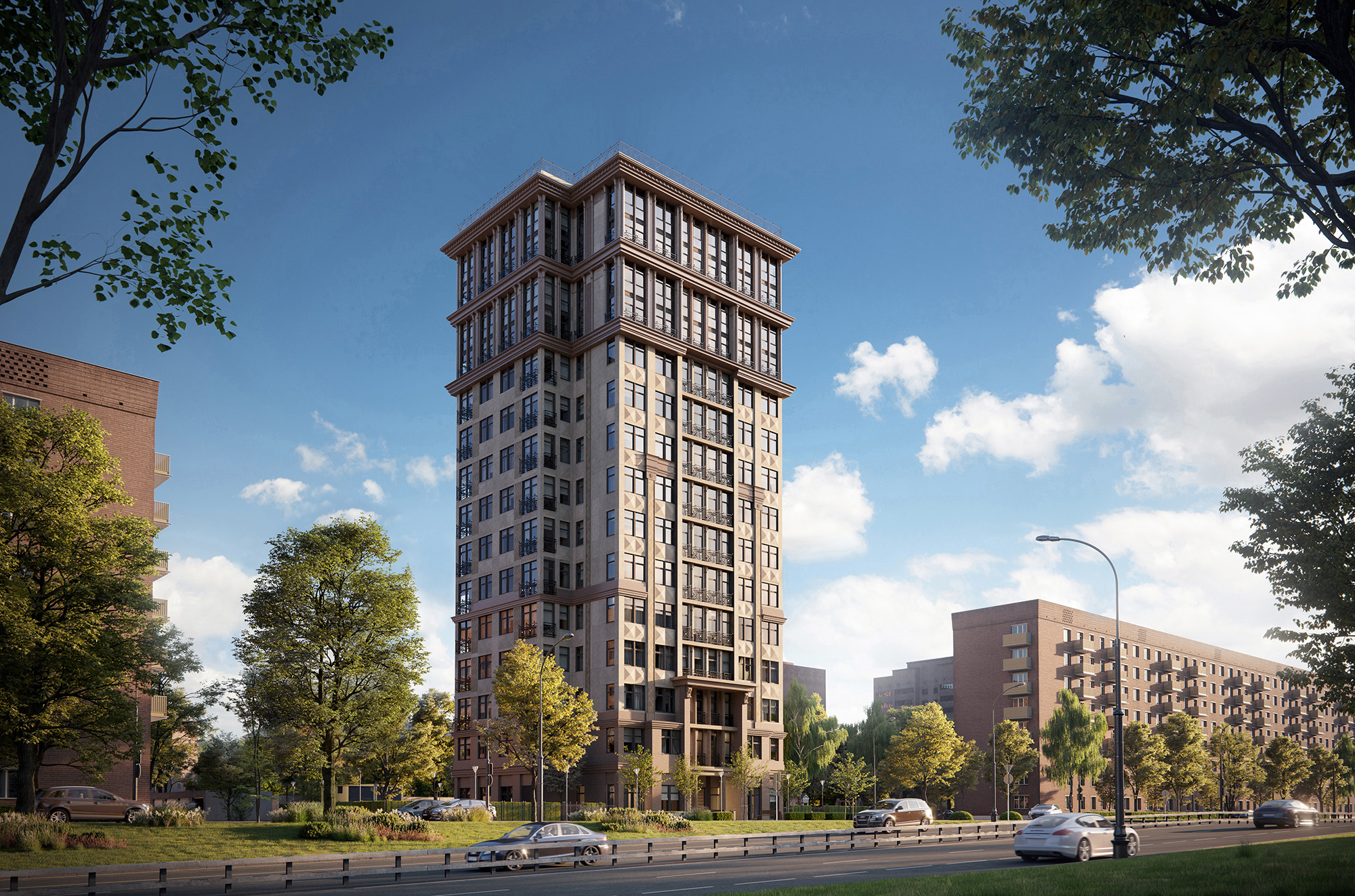 Жилой комплекс «Счастье на Ломоносовском» — Изображение №6 — 3D на Dprofile