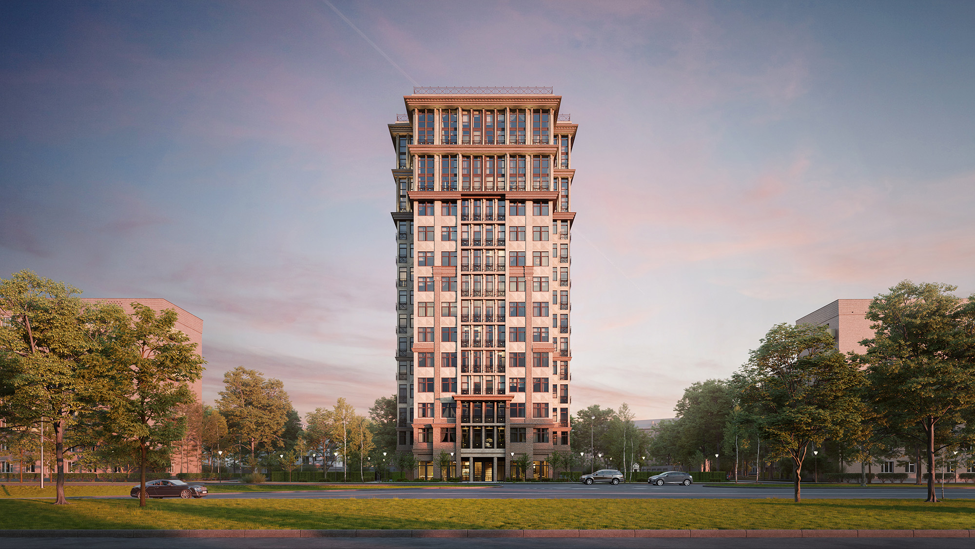 Жилой комплекс «Счастье на Ломоносовском» — Изображение №4 — 3D на Dprofile