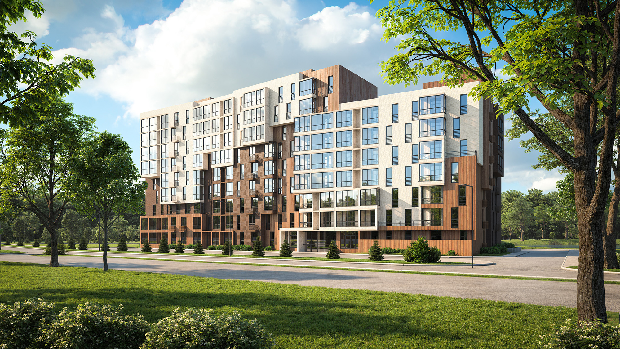 Жилой комплекс «Отрада» — Изображение №9 — 3D на Dprofile