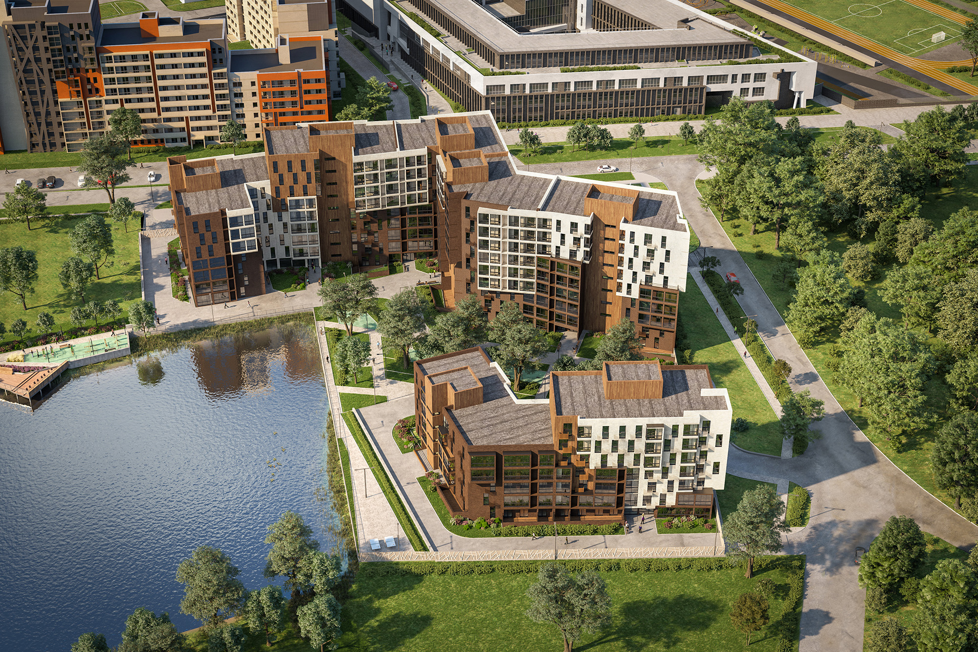 Жилой комплекс «Отрада» — Изображение №2 — 3D на Dprofile