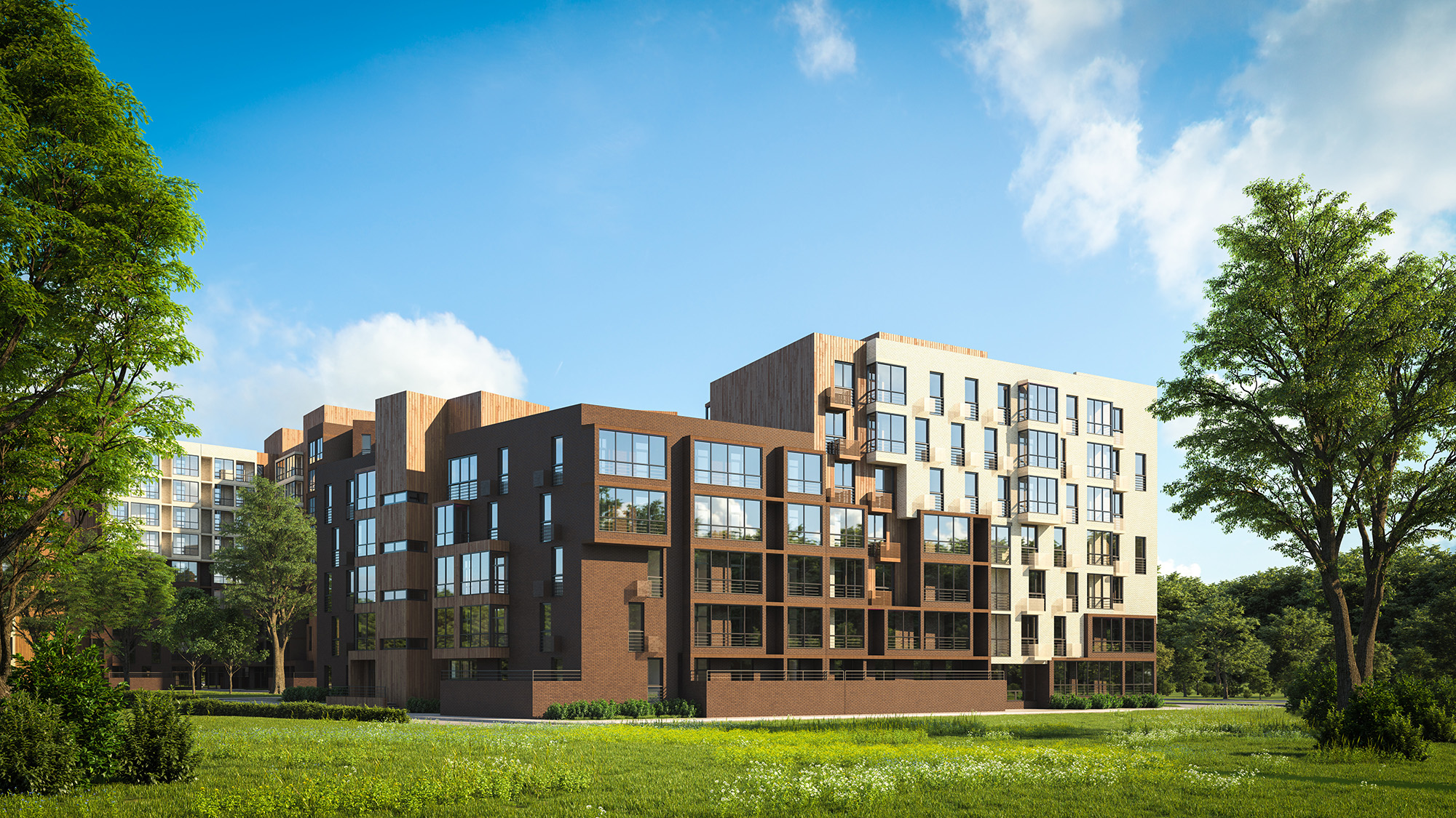 Жилой комплекс «Отрада» — Изображение №10 — 3D на Dprofile