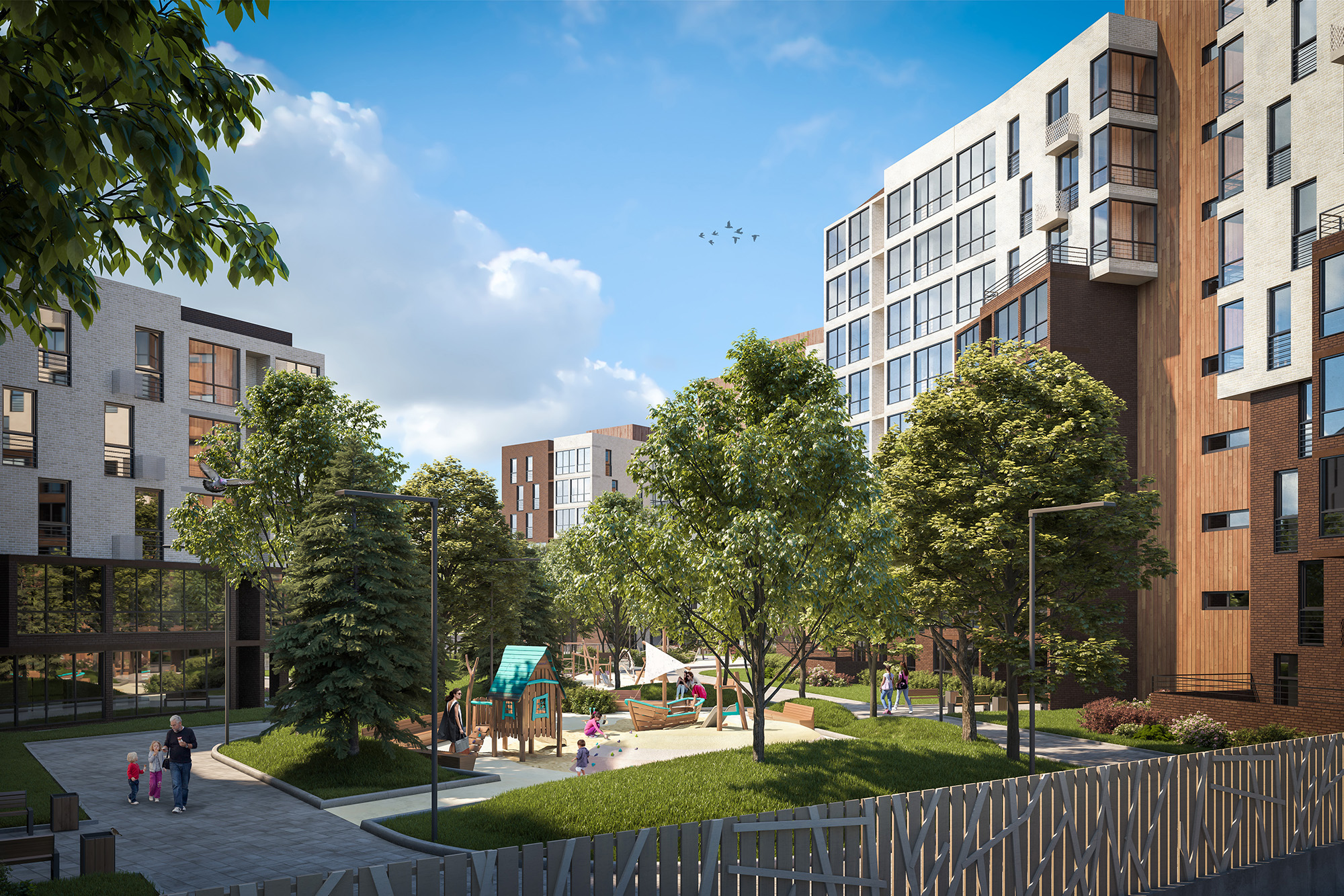 Жилой комплекс «Отрада» — Изображение №3 — 3D на Dprofile