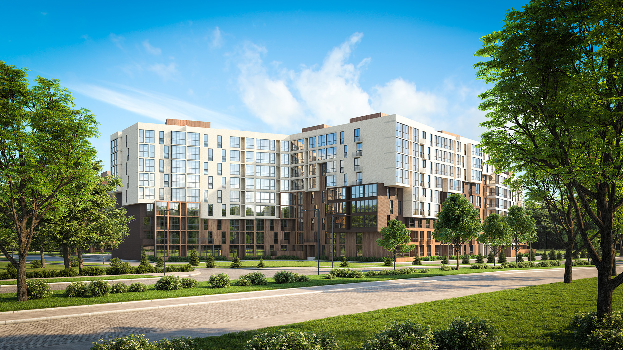 Жилой комплекс «Отрада» — Изображение №8 — 3D на Dprofile