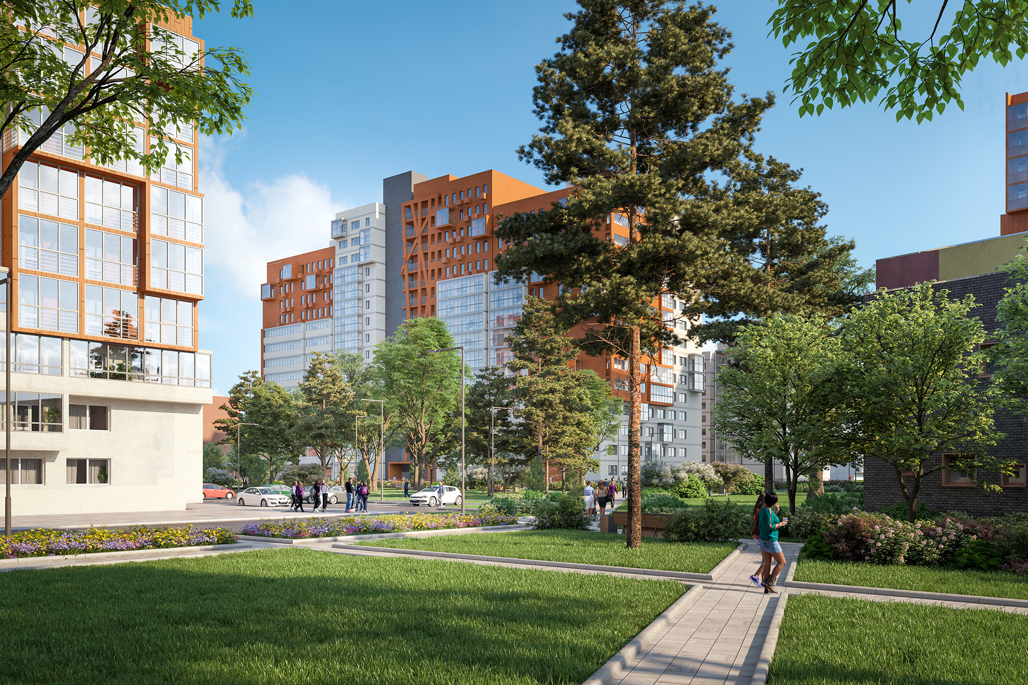 Жилой комплекс «Отрада» — Изображение №4 — 3D на Dprofile