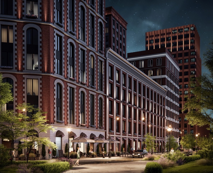 Жилой комплекс «Серебряный фонтан '23» — 3D на Dprofile