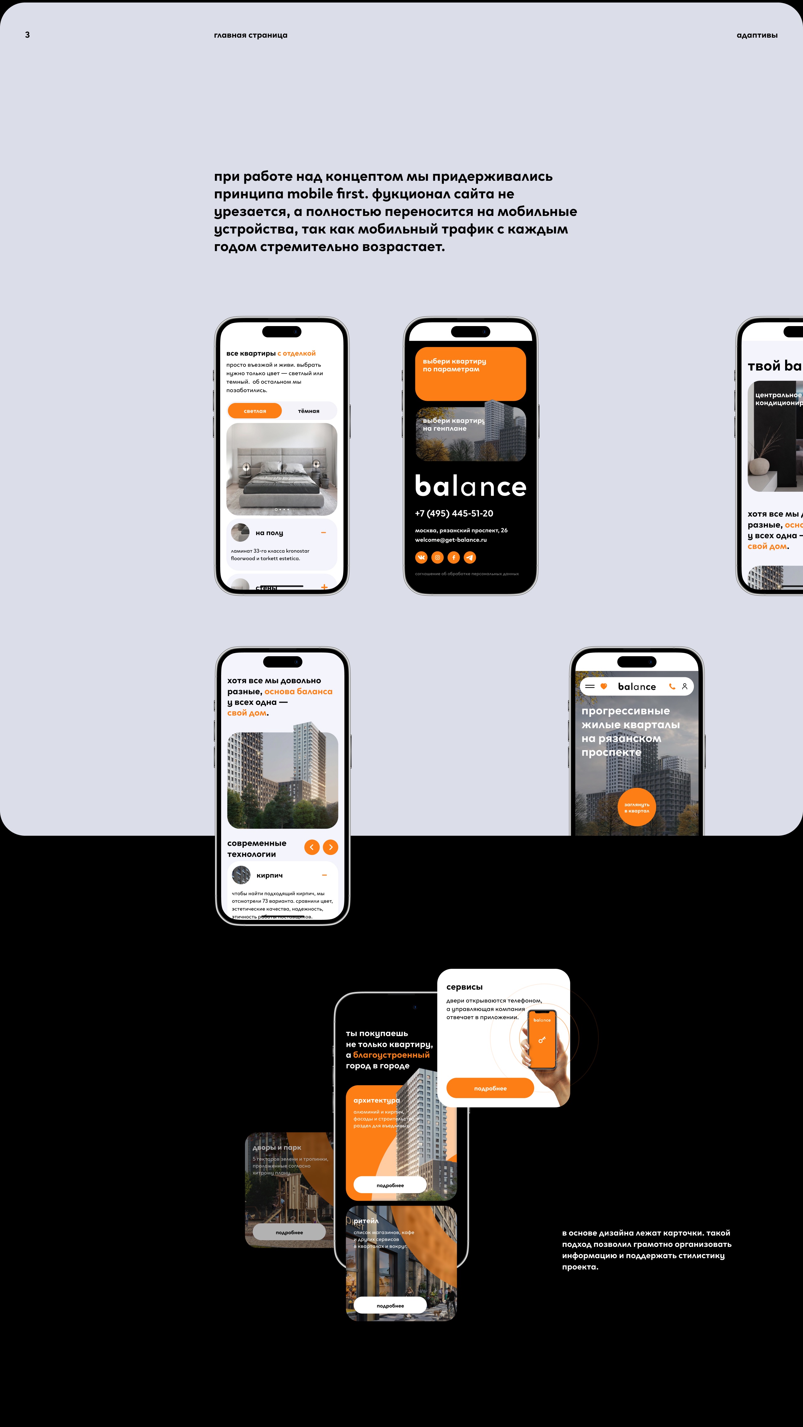 Balance | Сайт для жилого комплекса — Изображение №8 — Интерфейсы на Dprofile