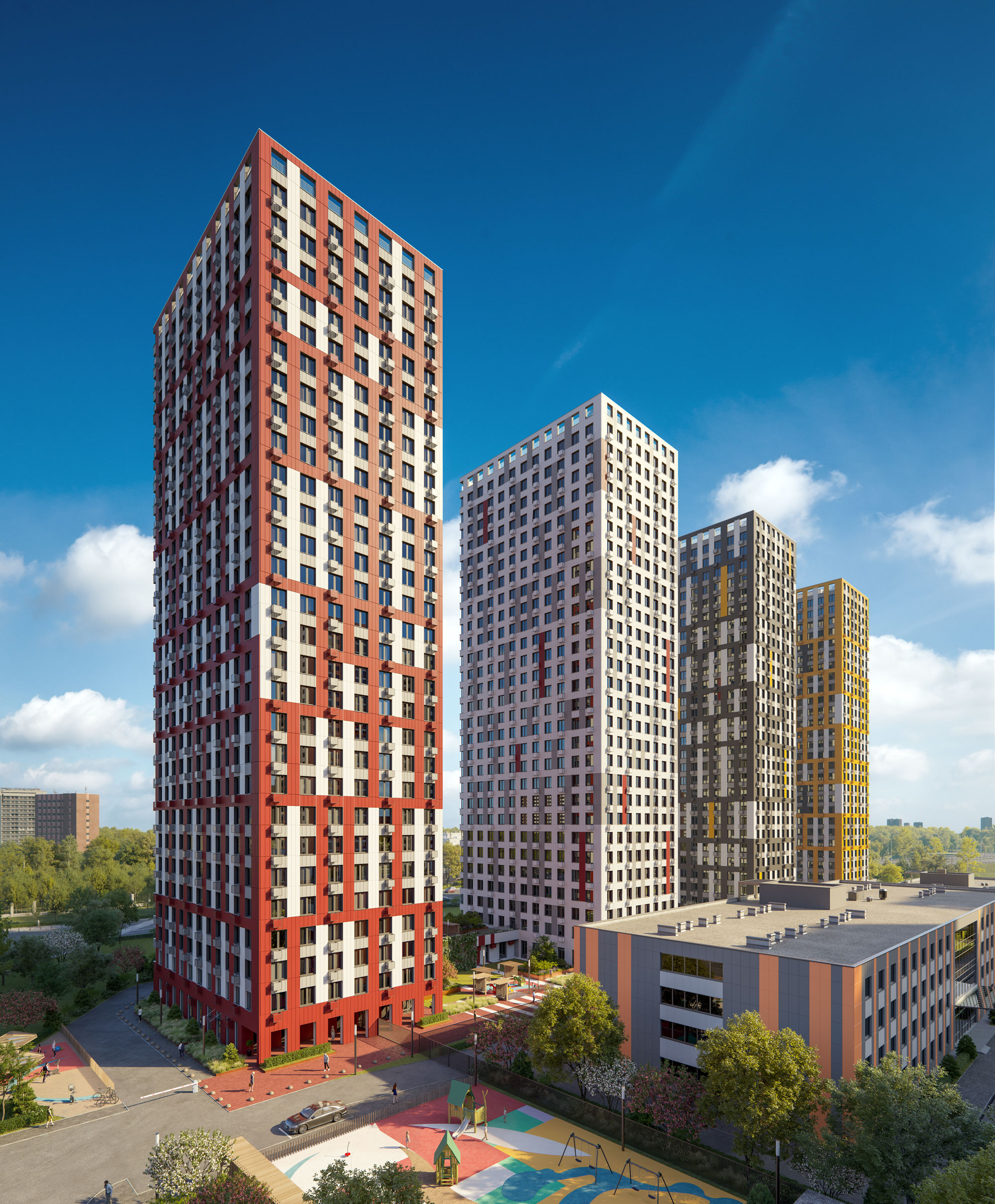 Жилой комплекс «Тетрис» — Изображение №5 — 3D на Dprofile
