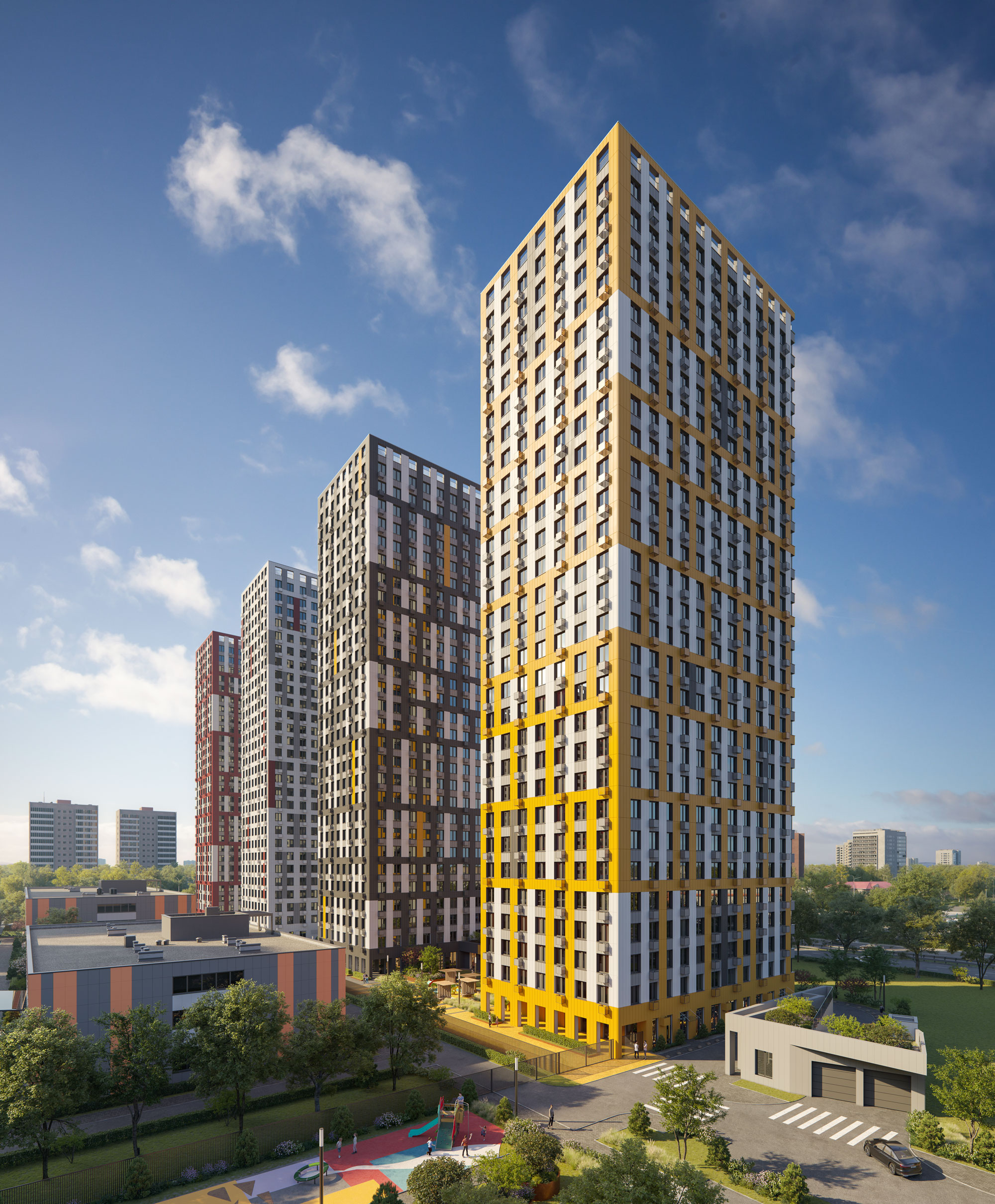 Жилой комплекс «Тетрис» — Изображение №6 — 3D на Dprofile