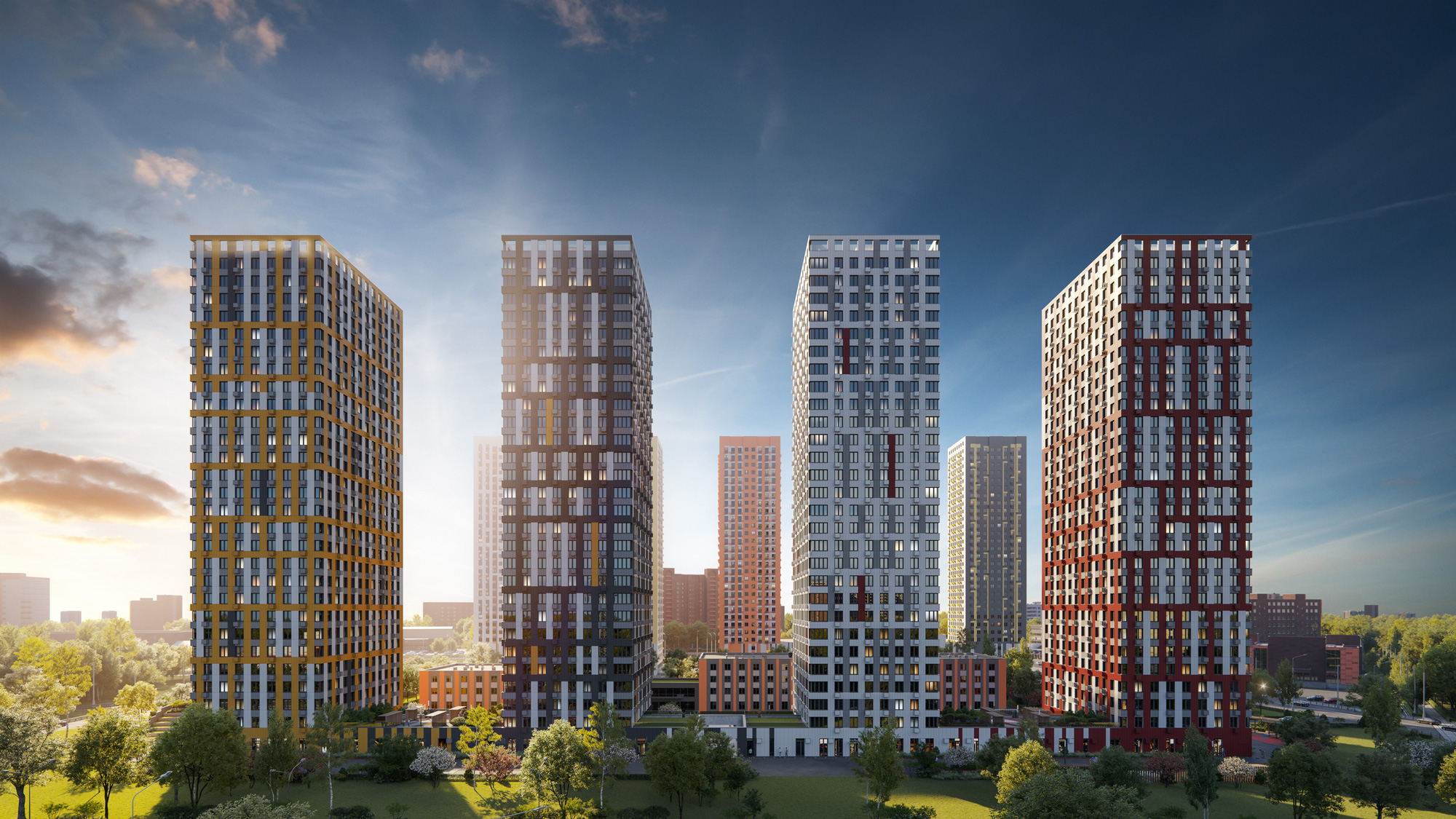 Жилой комплекс «Тетрис» — Изображение №2 — 3D на Dprofile