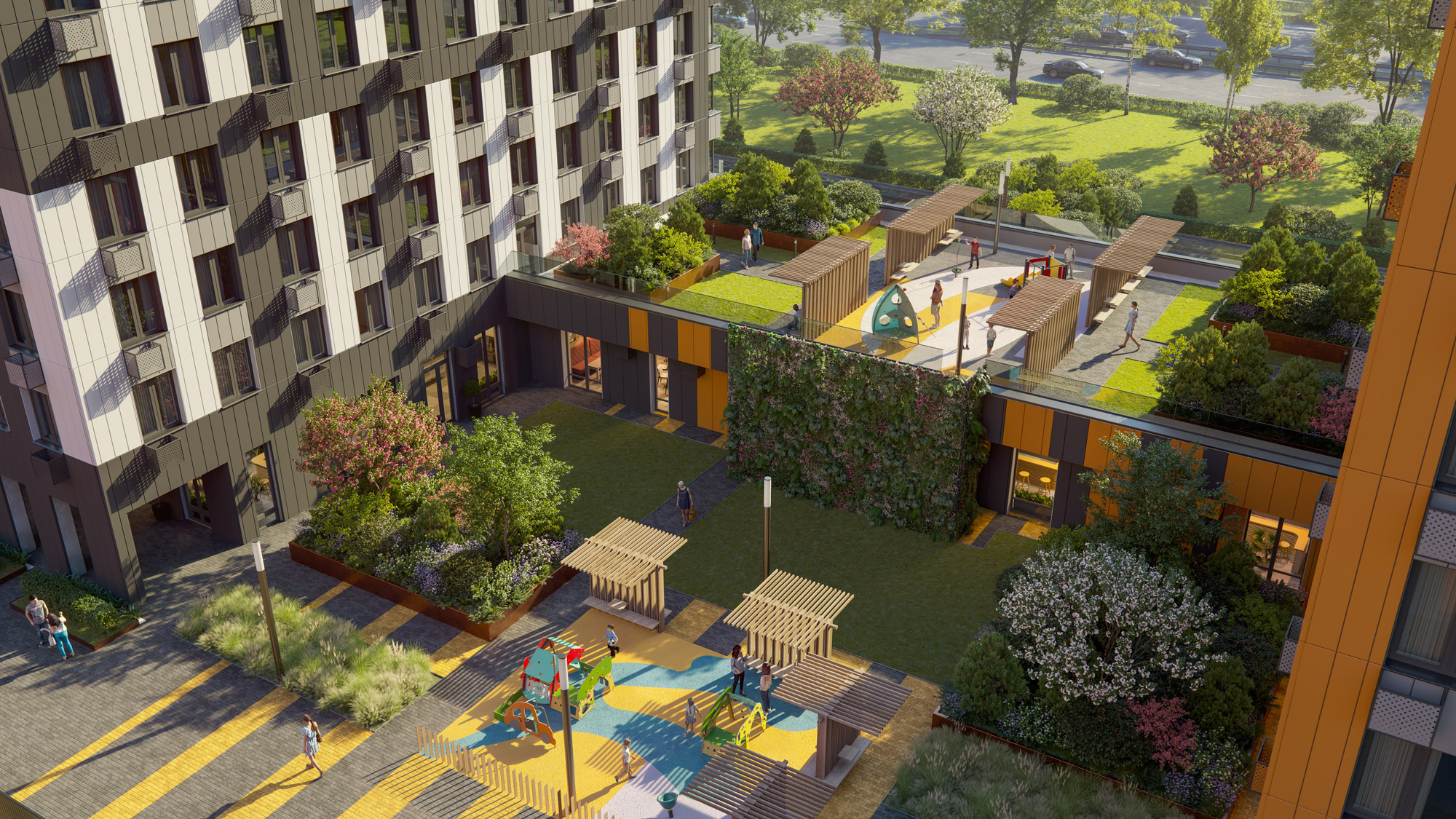 Жилой комплекс «Тетрис» — Изображение №8 — 3D на Dprofile