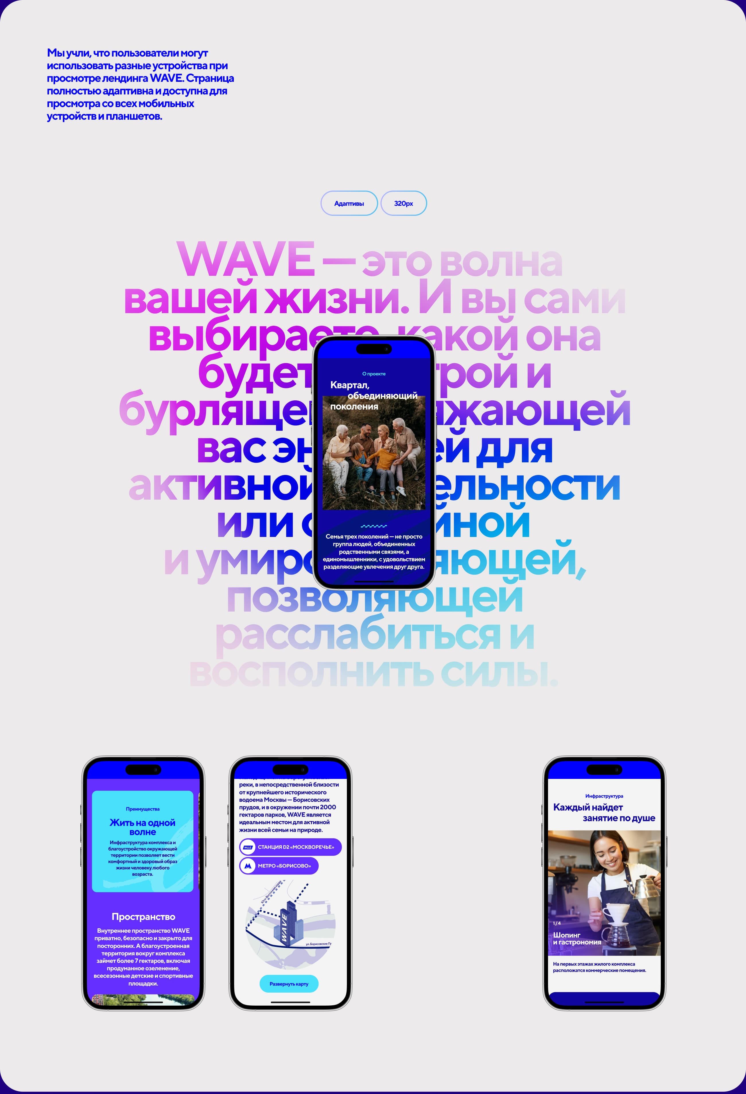 WAVE | Промо-сайт для жилого комплекса — Изображение №11 — Интерфейсы на Dprofile