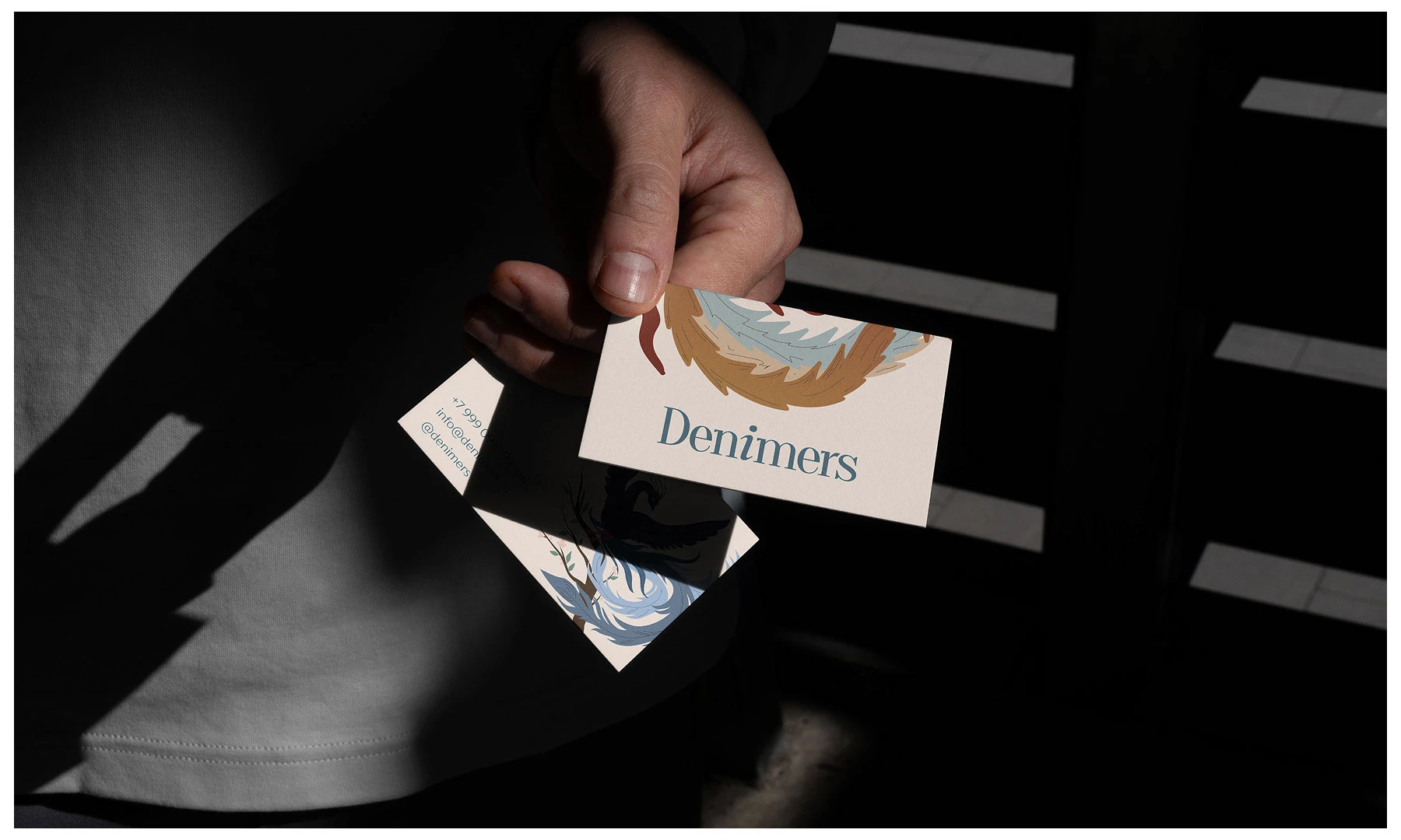 Denimers — айдентика для джинсового бренда — Изображение №4 — Брендинг, Иллюстрация на Dprofile