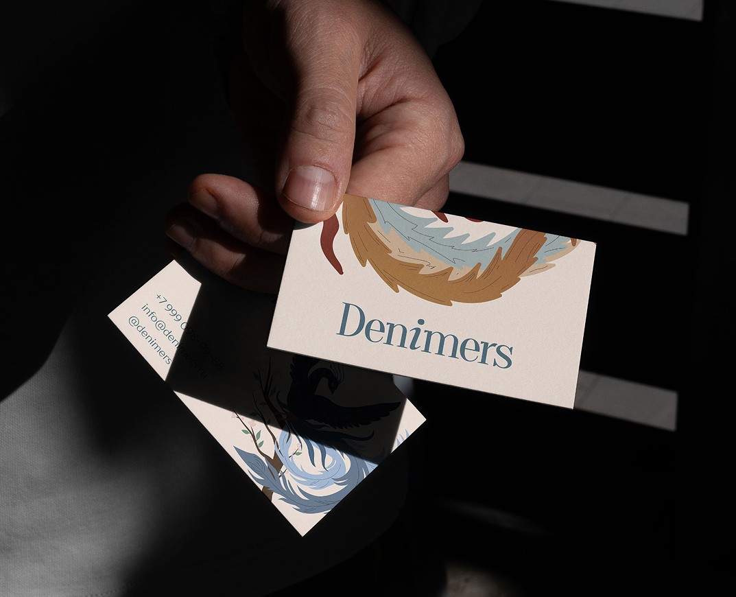 Denimers — айдентика для джинсового бренда — Брендинг, Иллюстрация на Dprofile