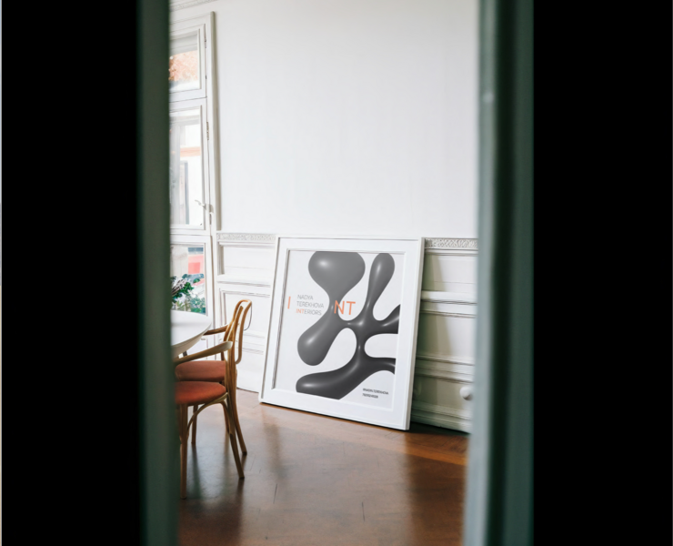 Personal branding Nadya Terekhova INTeriors — Брендинг, Графика на Dprofile