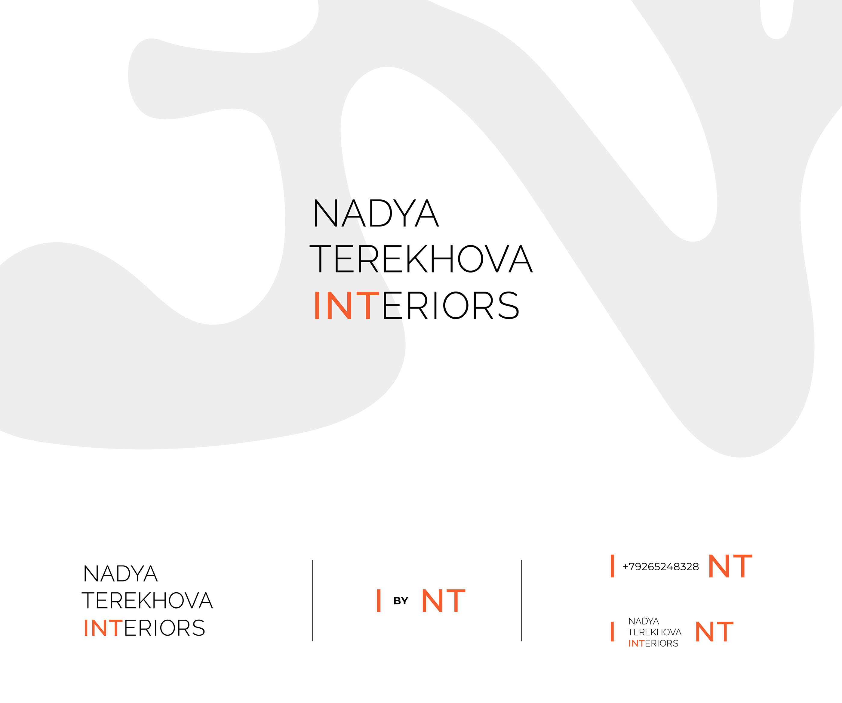 Personal branding Nadya Terekhova INTeriors — Изображение №1 — Брендинг, Графика на Dprofile