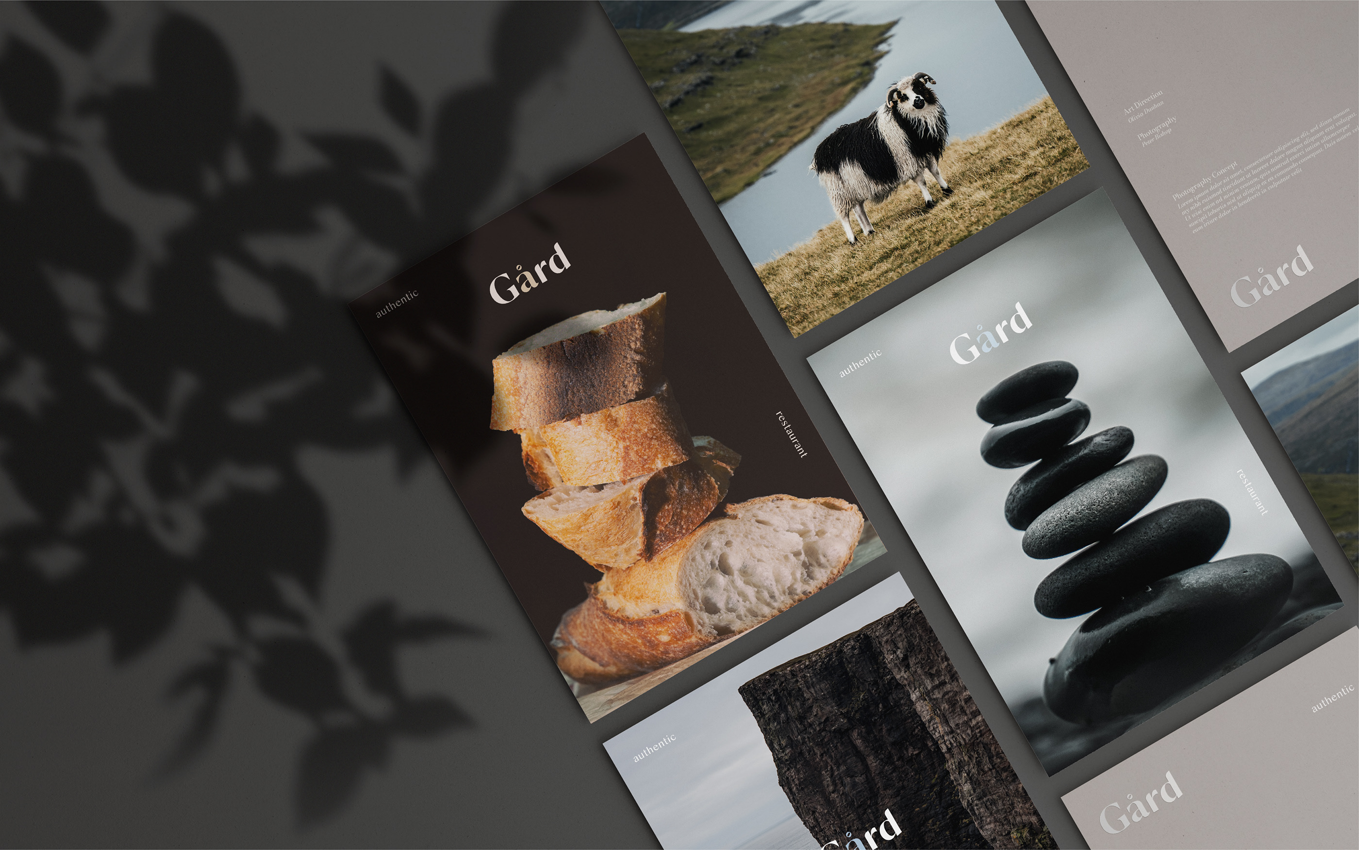 Gard authentic restaurant brand identity — Изображение №7 — Брендинг, Графика на Dprofile