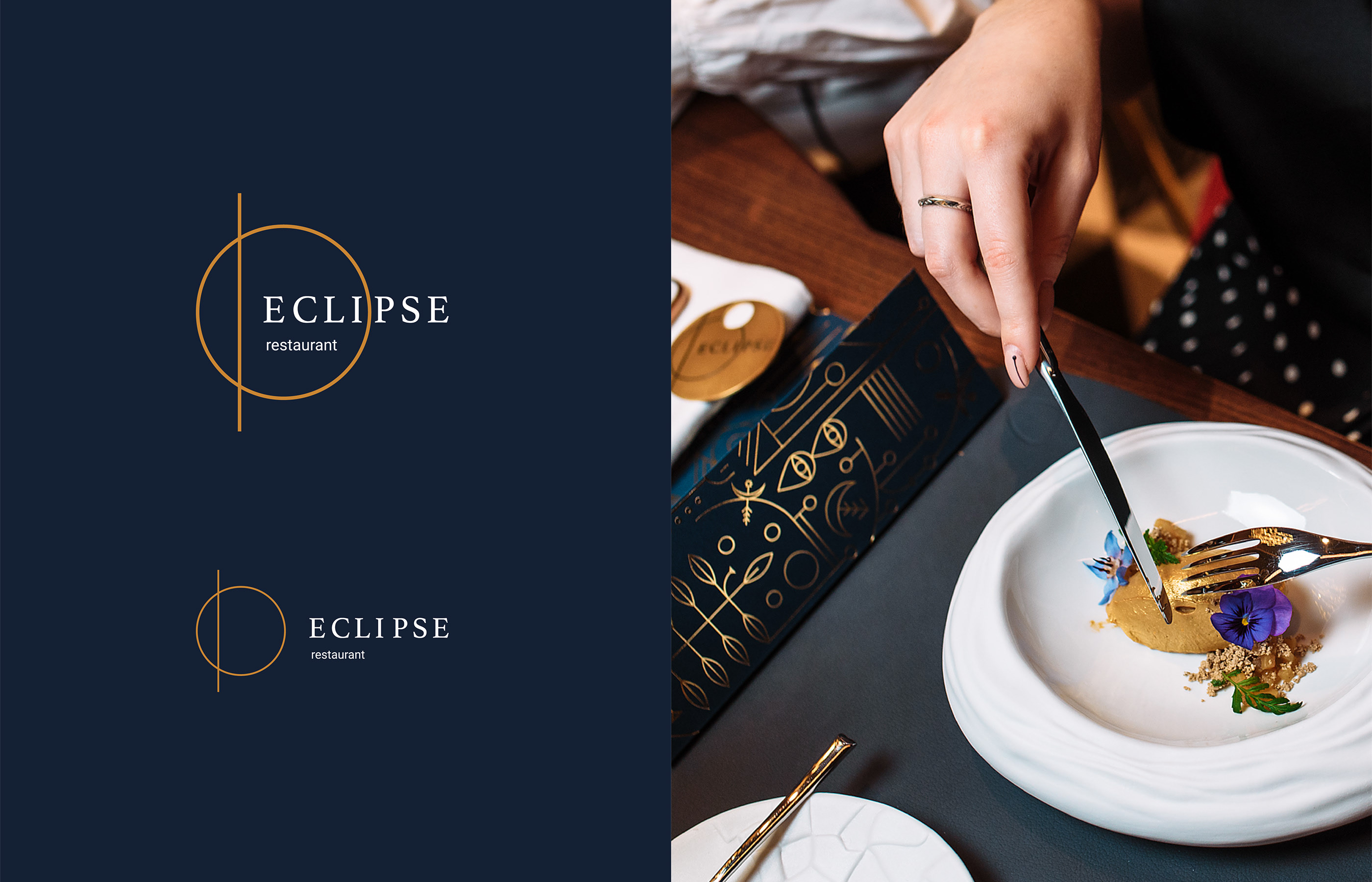 Eclipse | Restaurant Branding — Изображение №3 — Брендинг, Графика на Dprofile