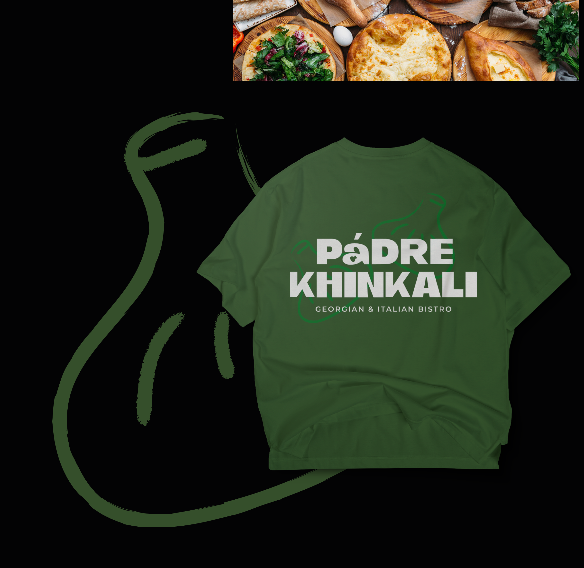 Крестный отец всех хинкали: кейс Padre Khinkali — Изображение №11 — Брендинг, Иллюстрация на Dprofile