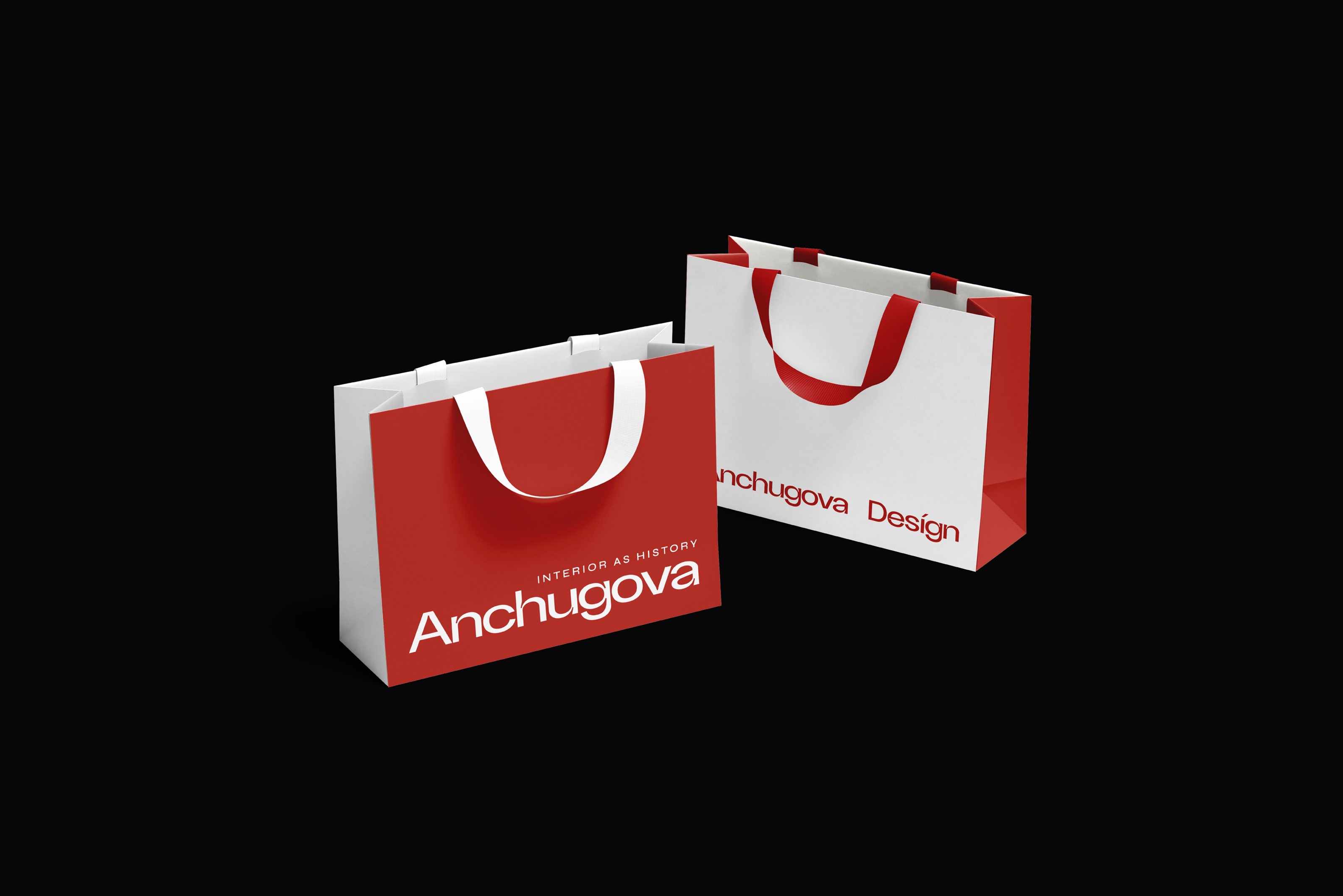 Anchugova Identity for an interior design studio. — Изображение №5 — Брендинг на Dprofile