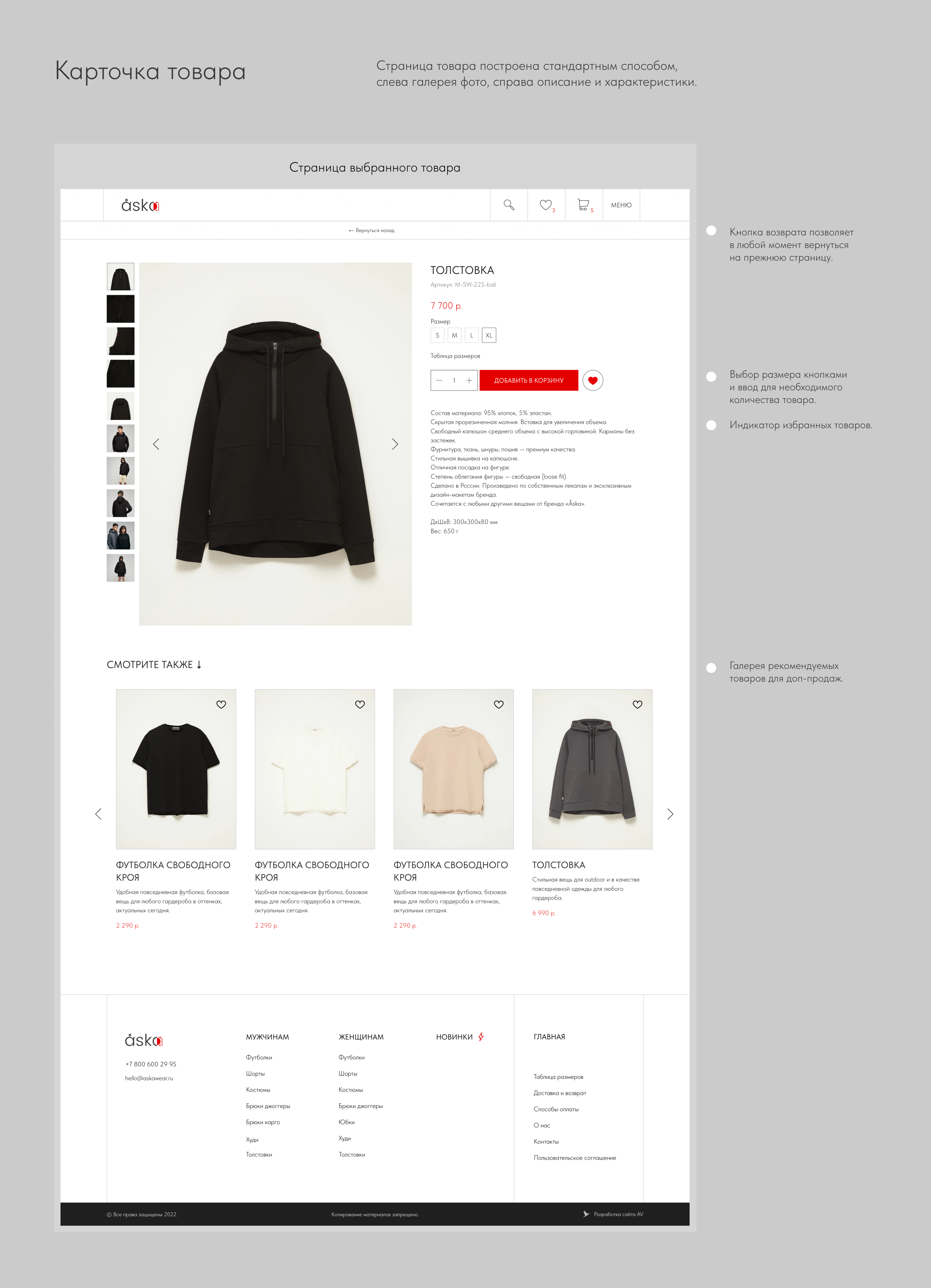 Åska - интернет магазин одежды — Изображение №19 — Интерфейсы, Брендинг на Dprofile