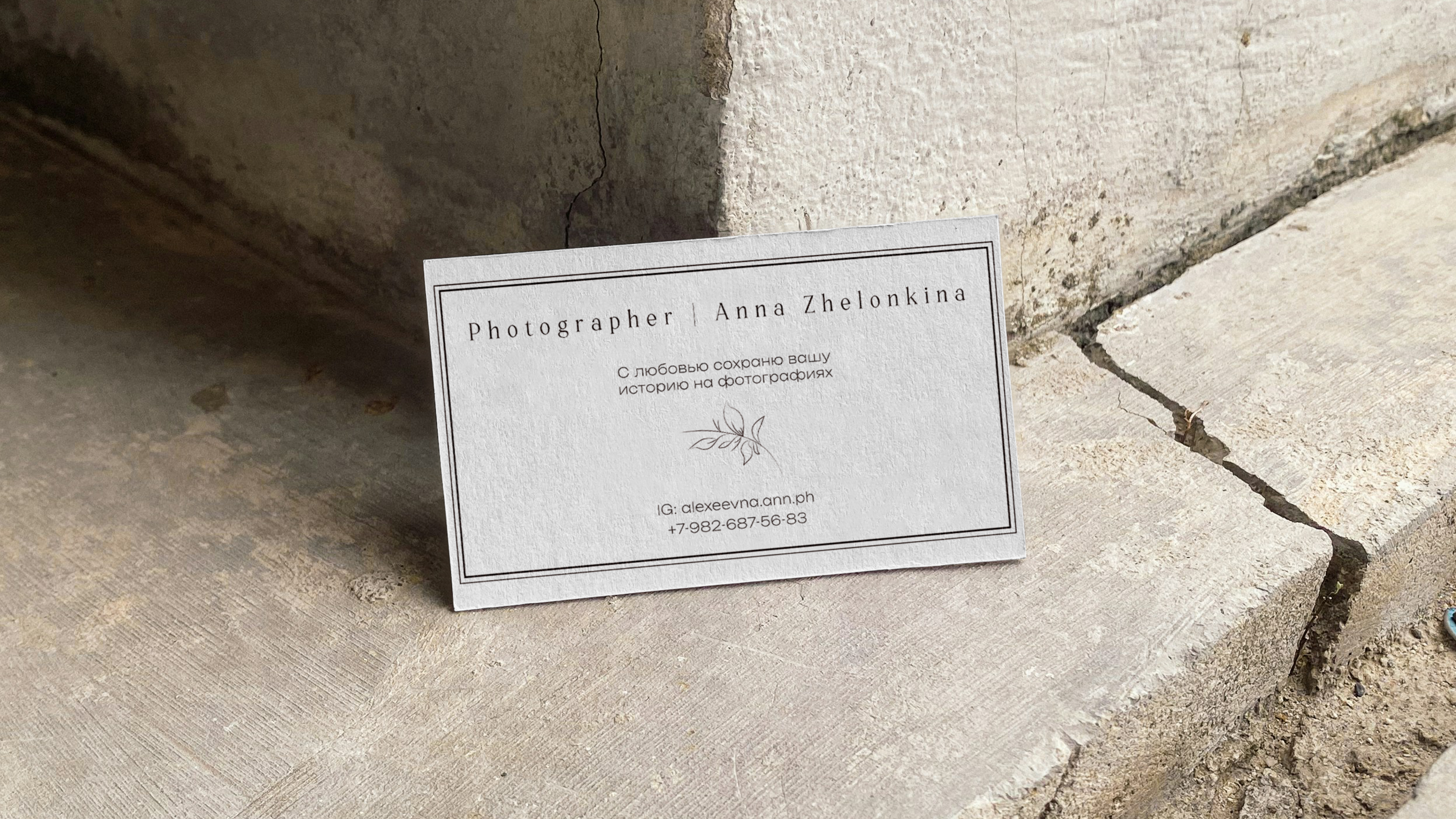 Фирменный стиль/айдентика фотограф — Изображение №5 — Брендинг на Dprofile