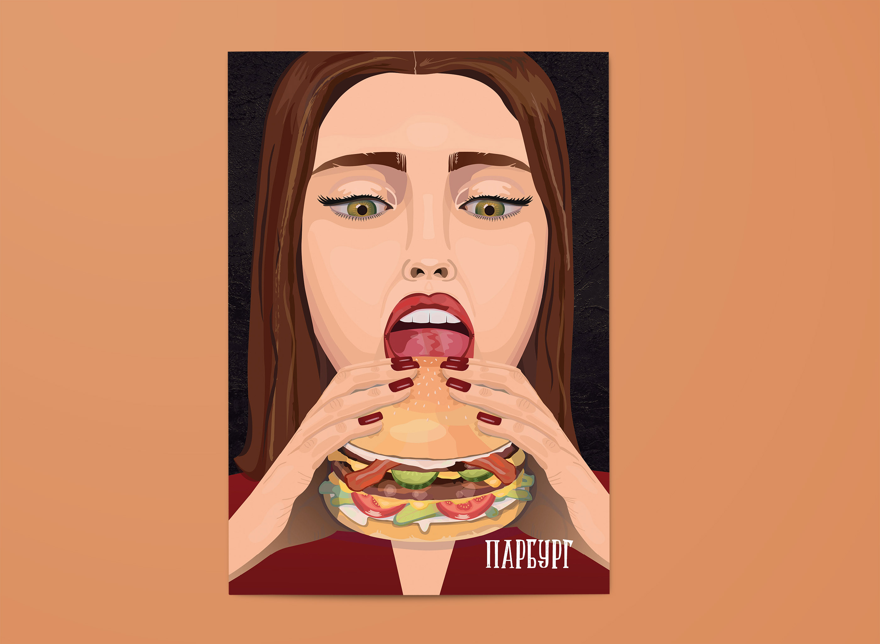 MENU DESIGN Дизайн меню для бургер-бара — Изображение №1 — Иллюстрация, Графика на Dprofile