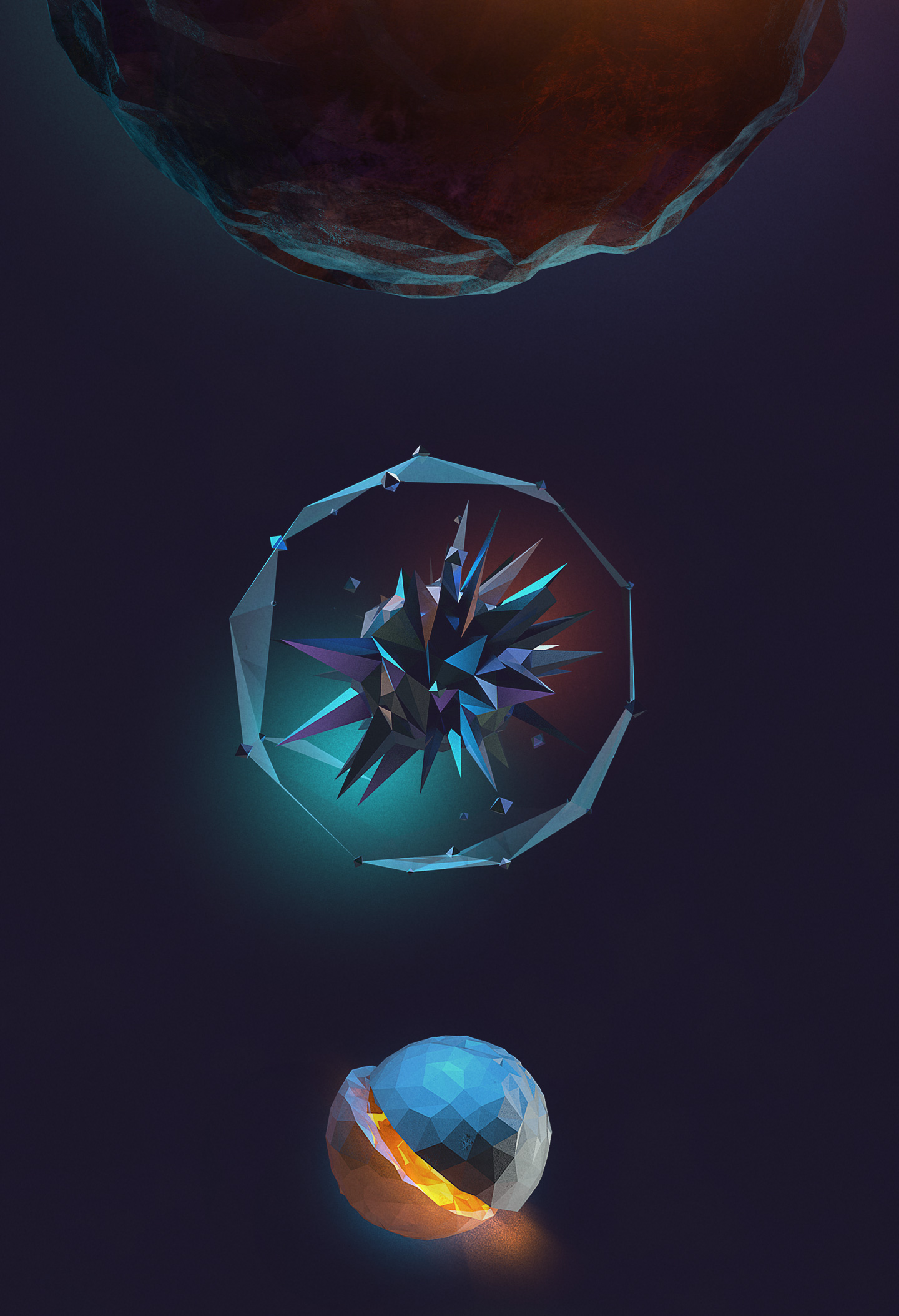 PLANETS — Изображение №1 — Иллюстрация, 3D на Dprofile