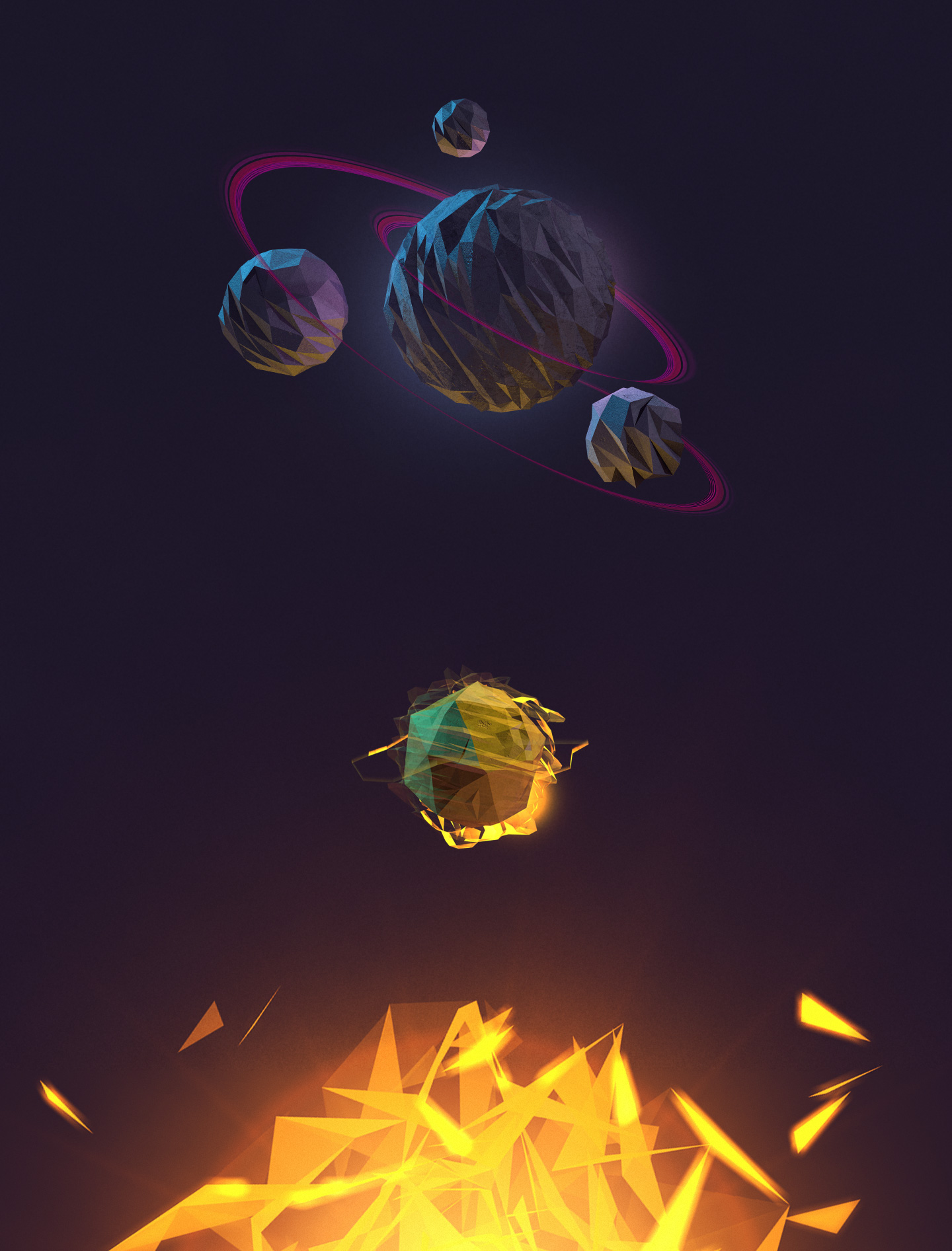 PLANETS — Изображение №4 — Иллюстрация, 3D на Dprofile