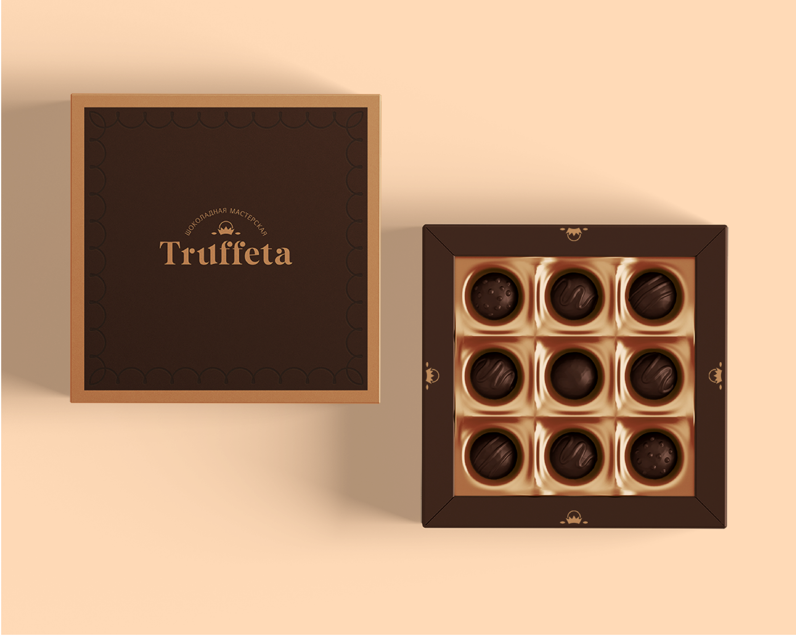 Truffeta. Chocolate workshop. Confectionery. — Изображение №13 — Брендинг на Dprofile