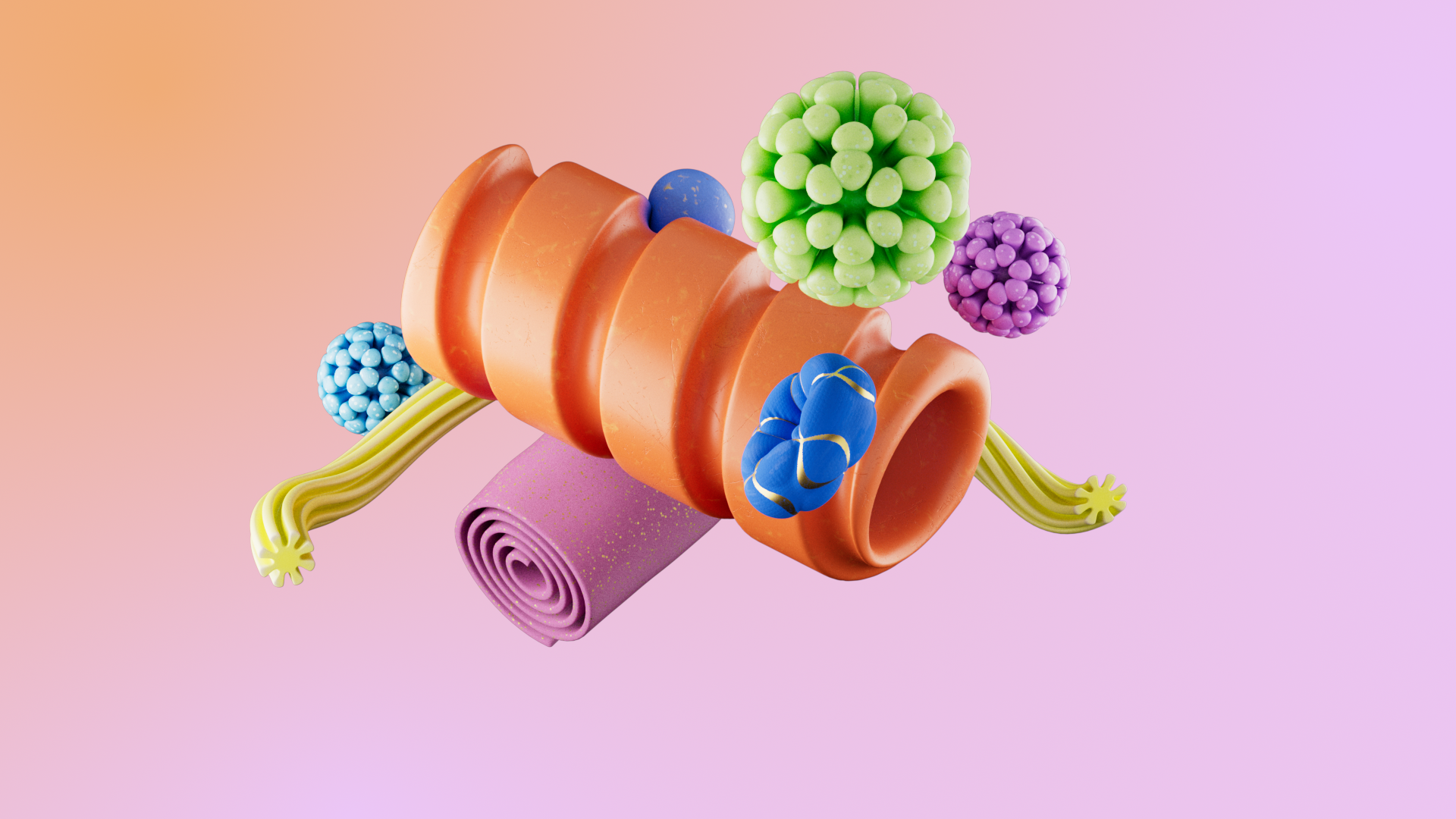 Orange Tube — Изображение №1 — 3D, Анимация на Dprofile