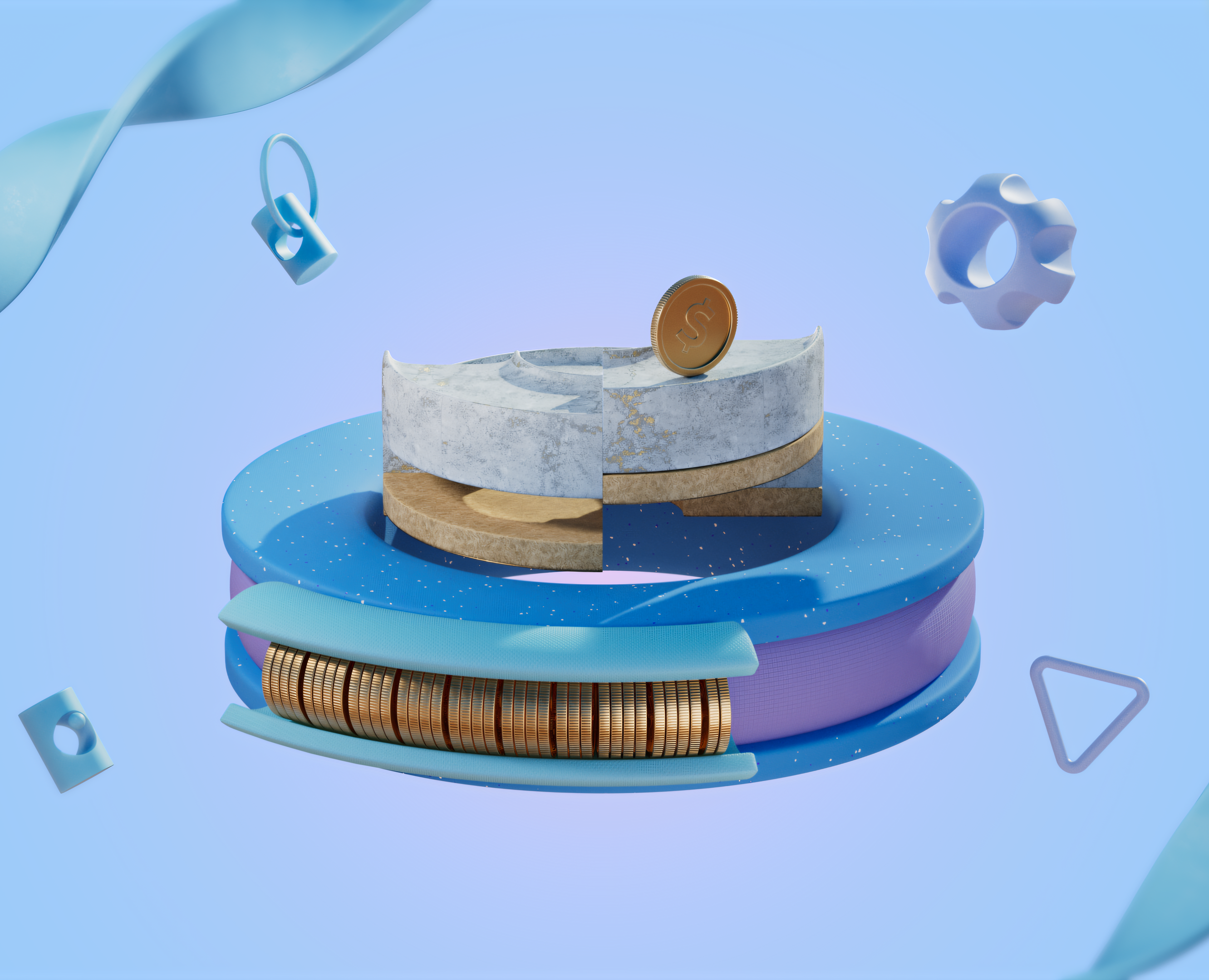 Coinposition — Иллюстрация, Анимация на Dprofile