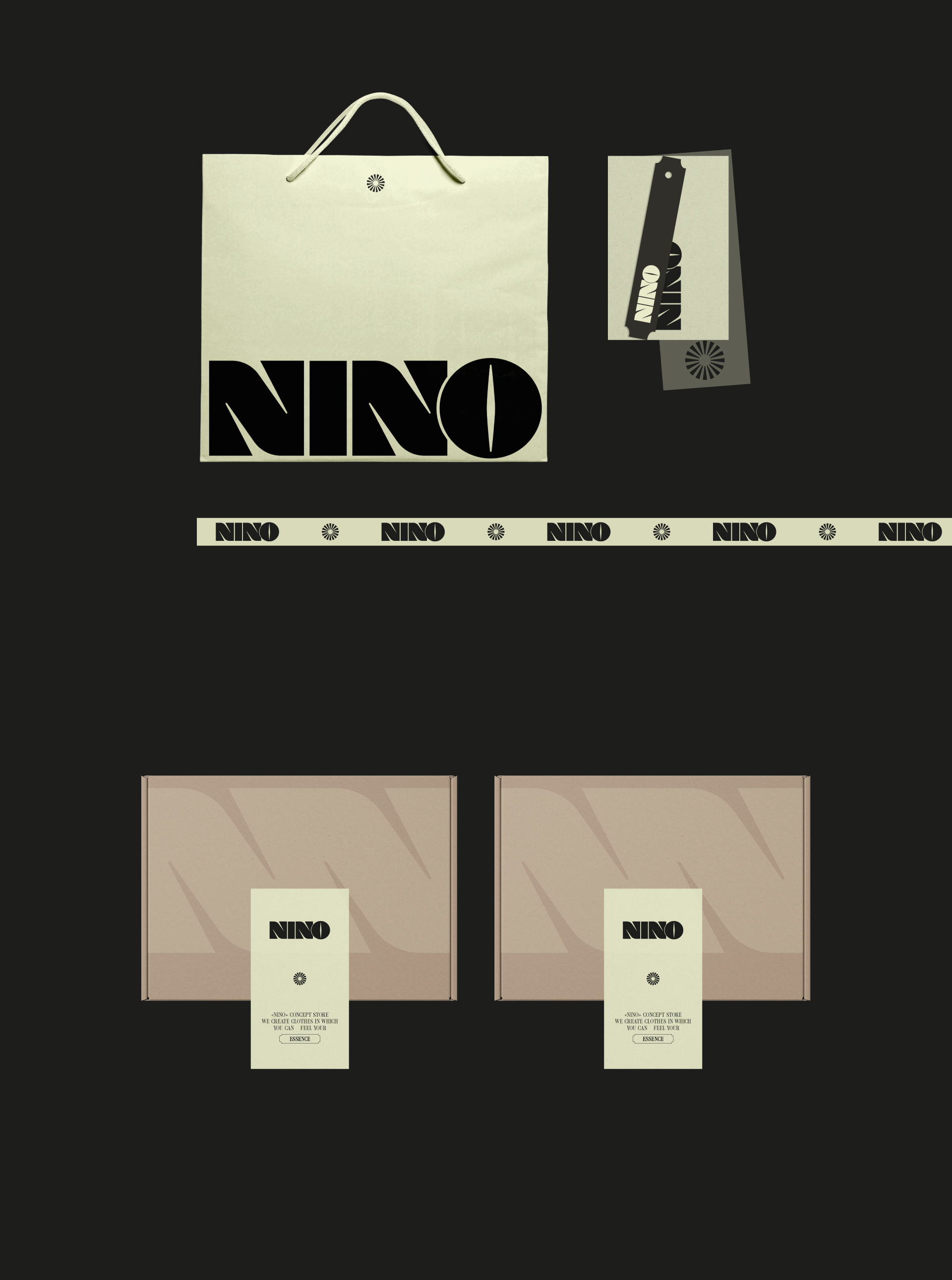 NINO CONCEPT STORE / BRAND IDENTITY — Изображение №7 — Брендинг, Графика на Dprofile