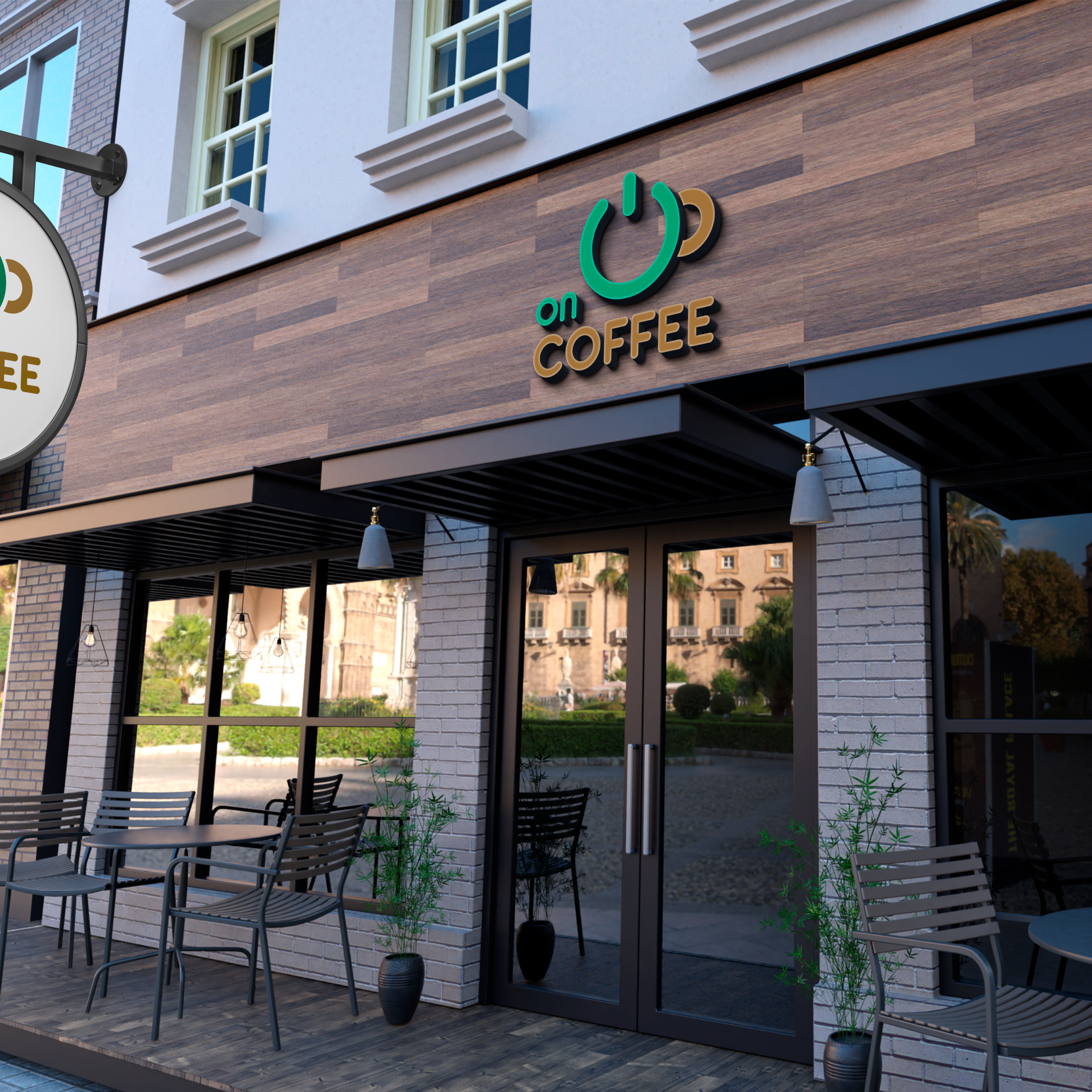 ON COFFEE  проект продаётся. — Изображение №6 — Брендинг на Dprofile