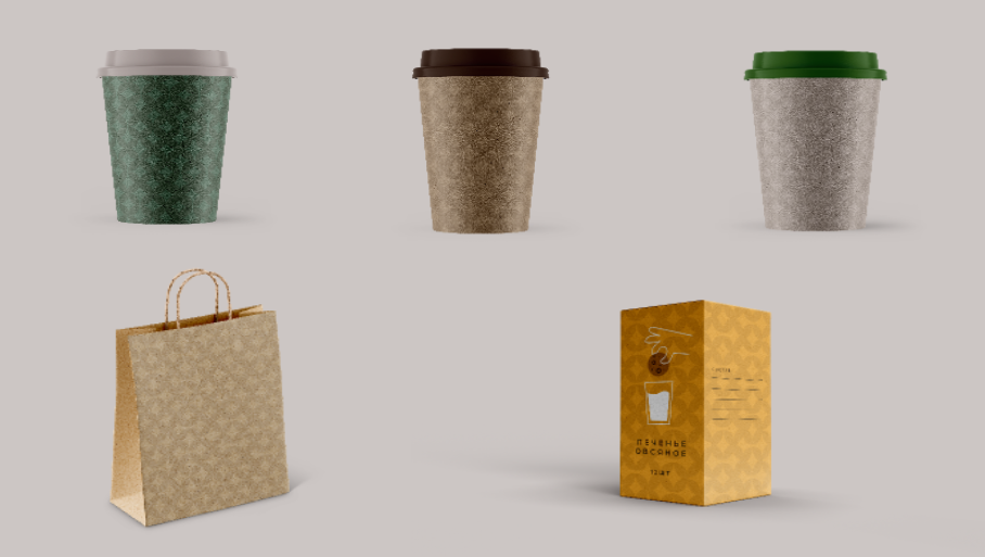 Фирменный стиль для кофейни — Изображение №3 — Брендинг, Графика на Dprofile