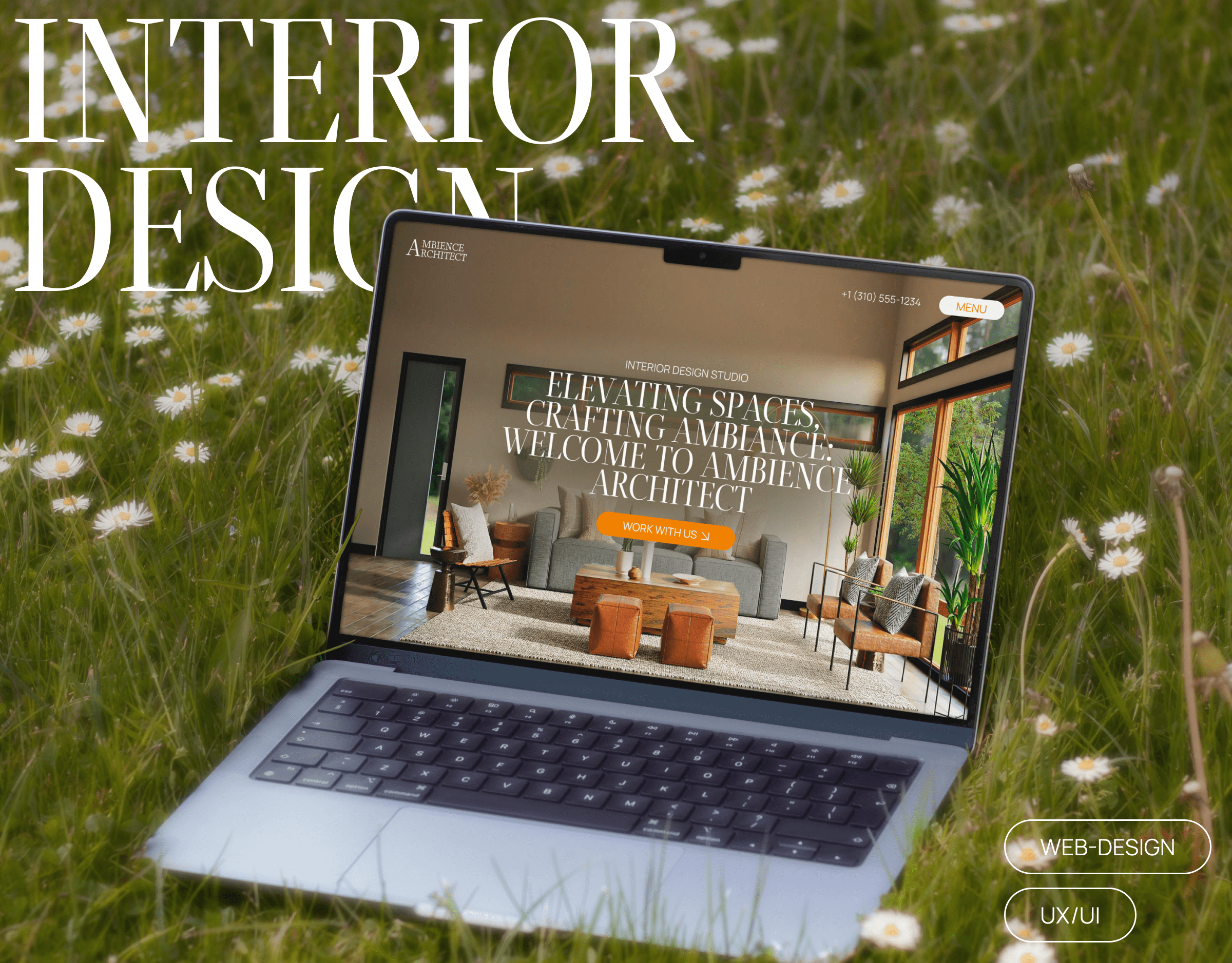 Interior Design Studio // Web Design Concept // UX/UI — Изображение №1 — Анимация, Интерфейсы на Dprofile