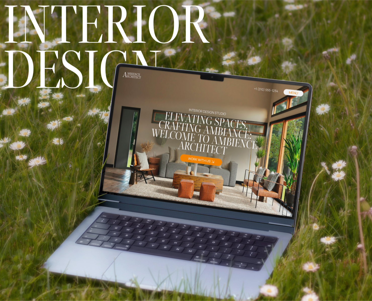 Interior Design Studio // Web Design Concept // UX/UI — Интерфейсы, Анимация на Dprofile
