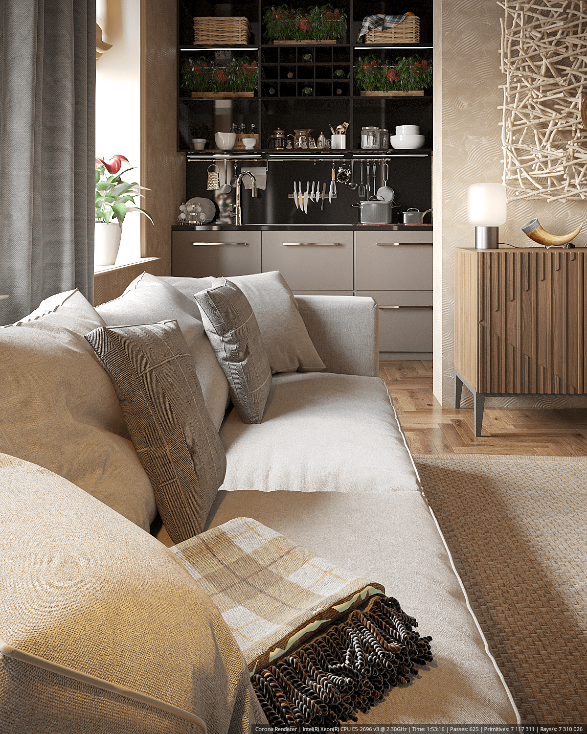 my version of IKEA interior — Изображение №3 — 3D на Dprofile
