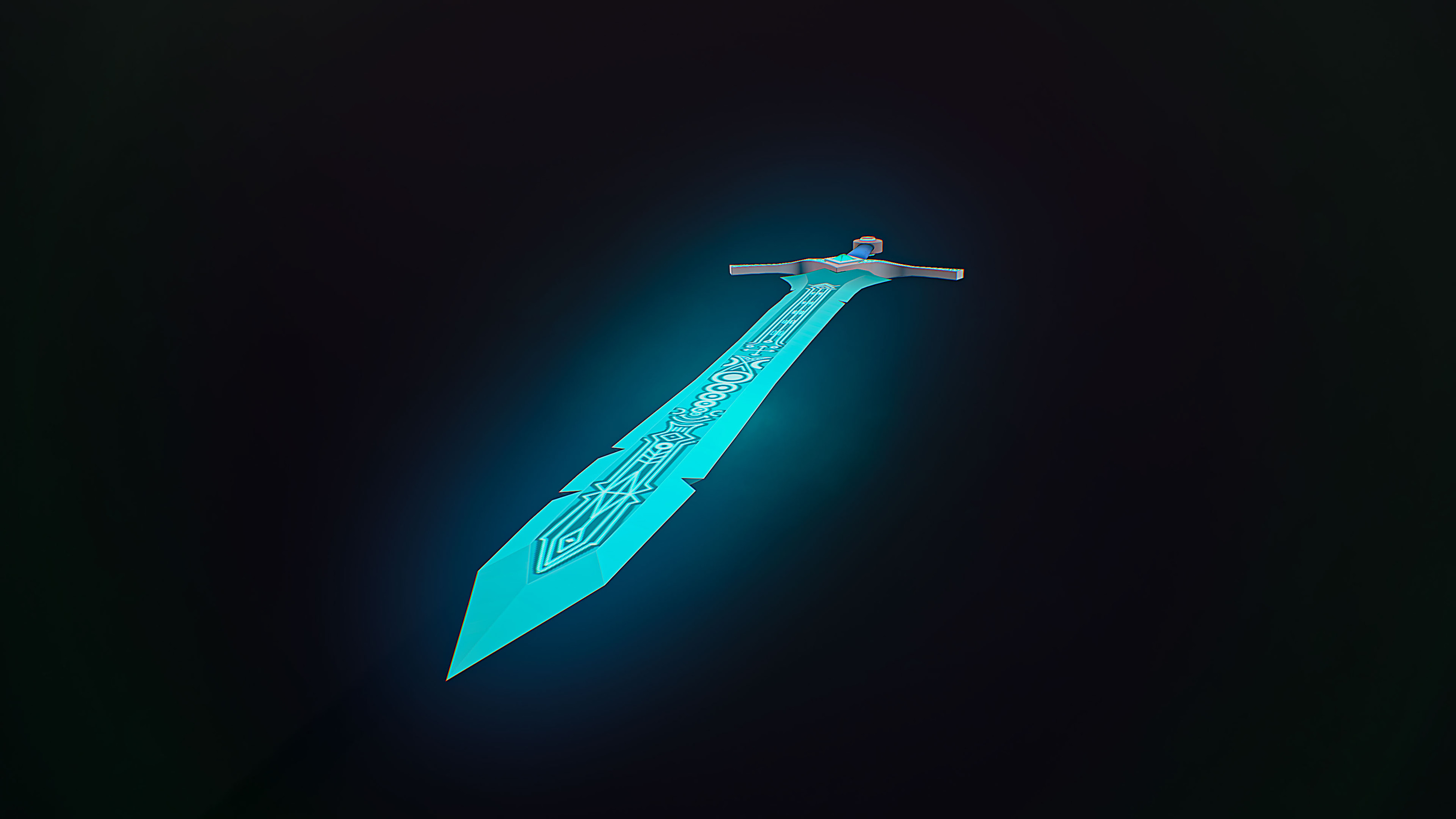 High & Low Poly моделирование Меча — Изображение №1 — 3D на Dprofile