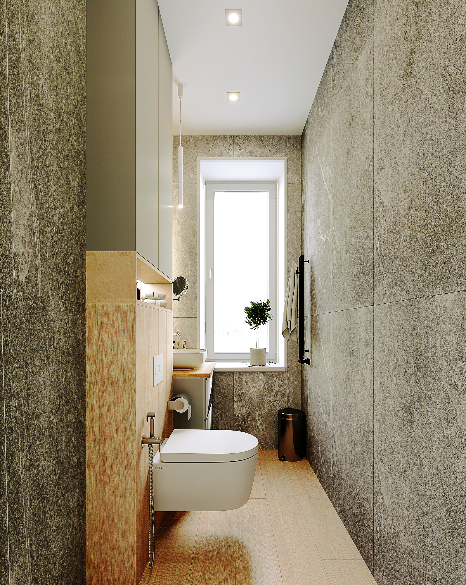 Cottage bathroom for Olga Lyubarskaya — Изображение №3 — 3D на Dprofile