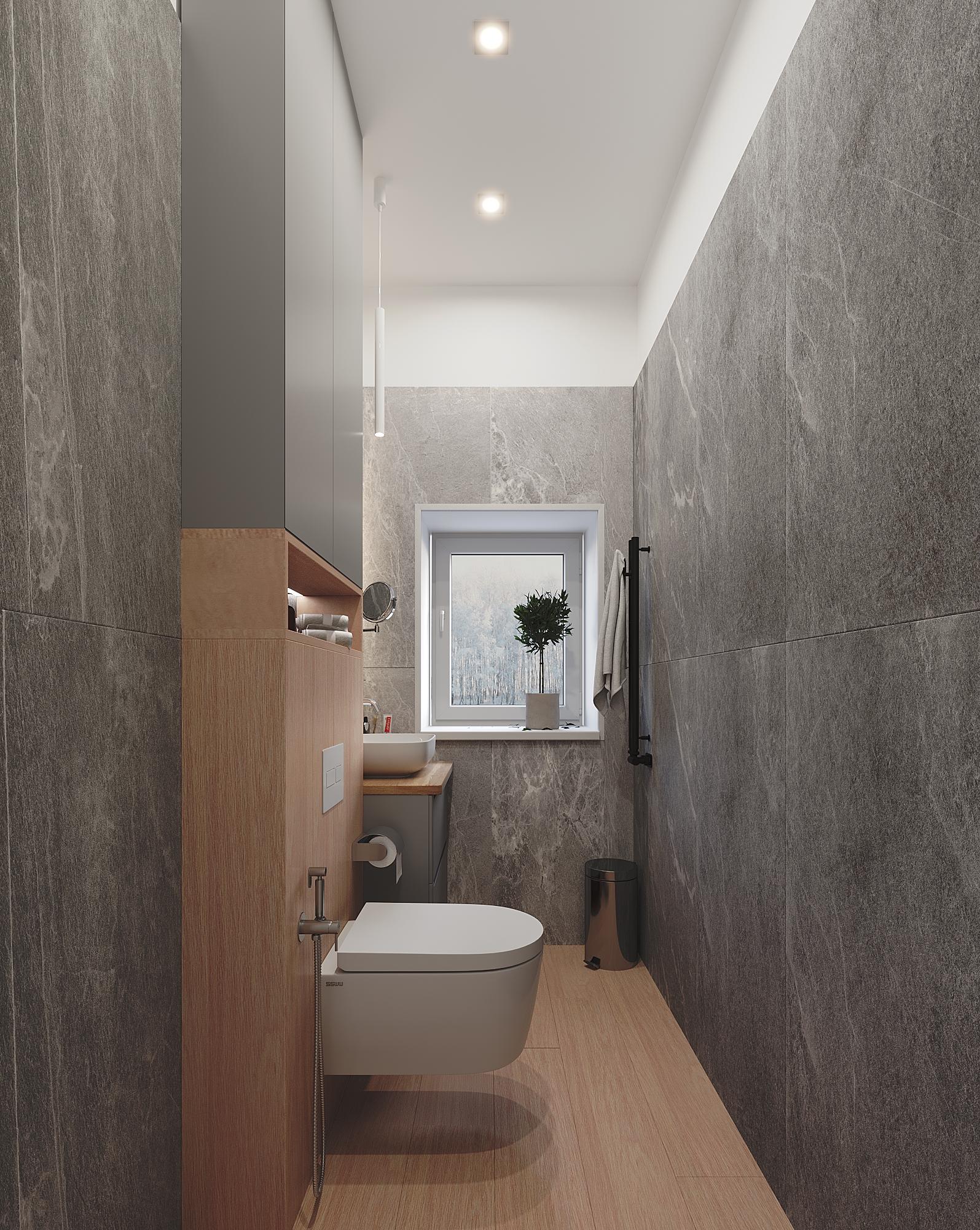 Cottage bathroom for Olga Lyubarskaya — Изображение №6 — 3D на Dprofile