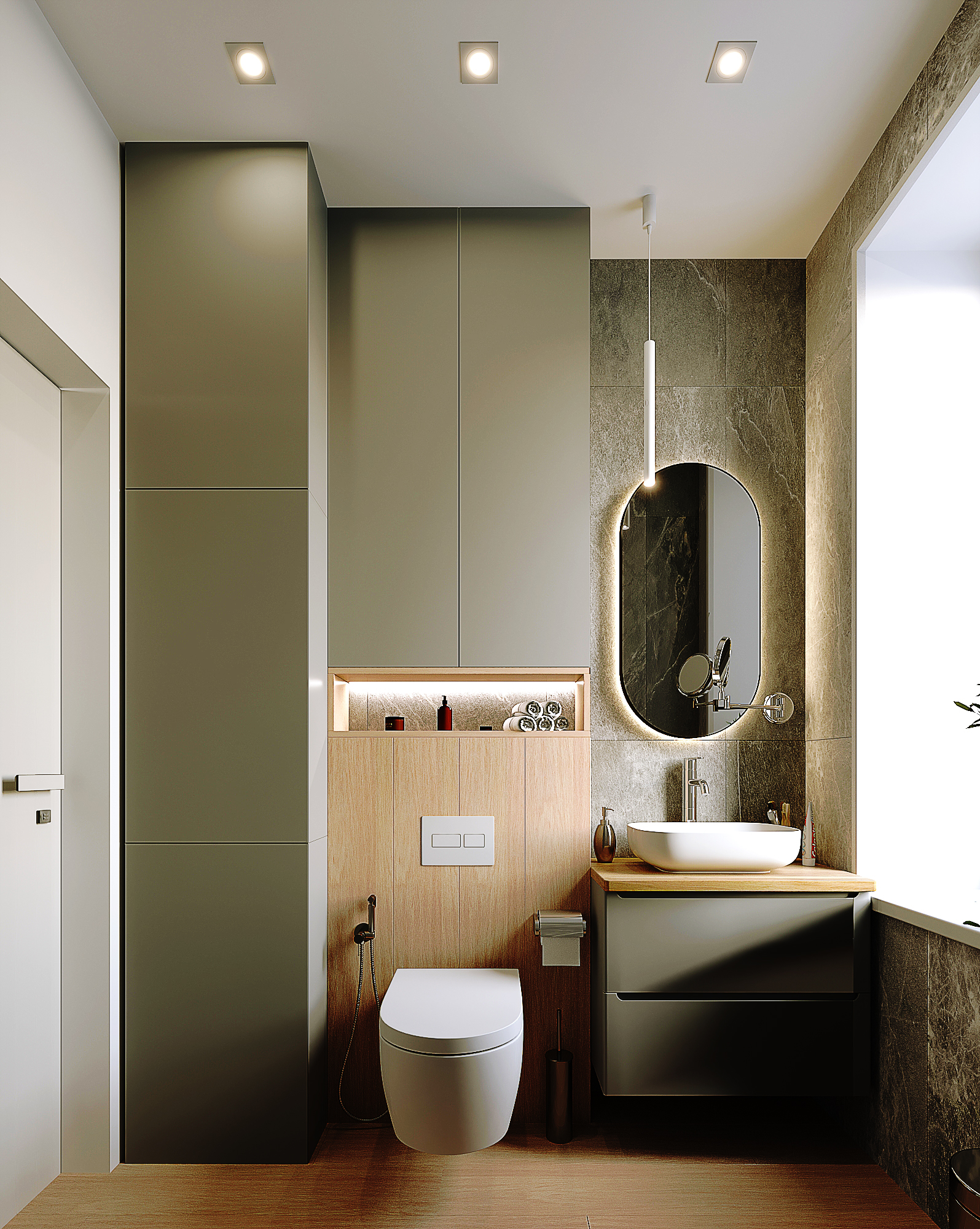 Cottage bathroom for Olga Lyubarskaya — Изображение №1 — 3D на Dprofile